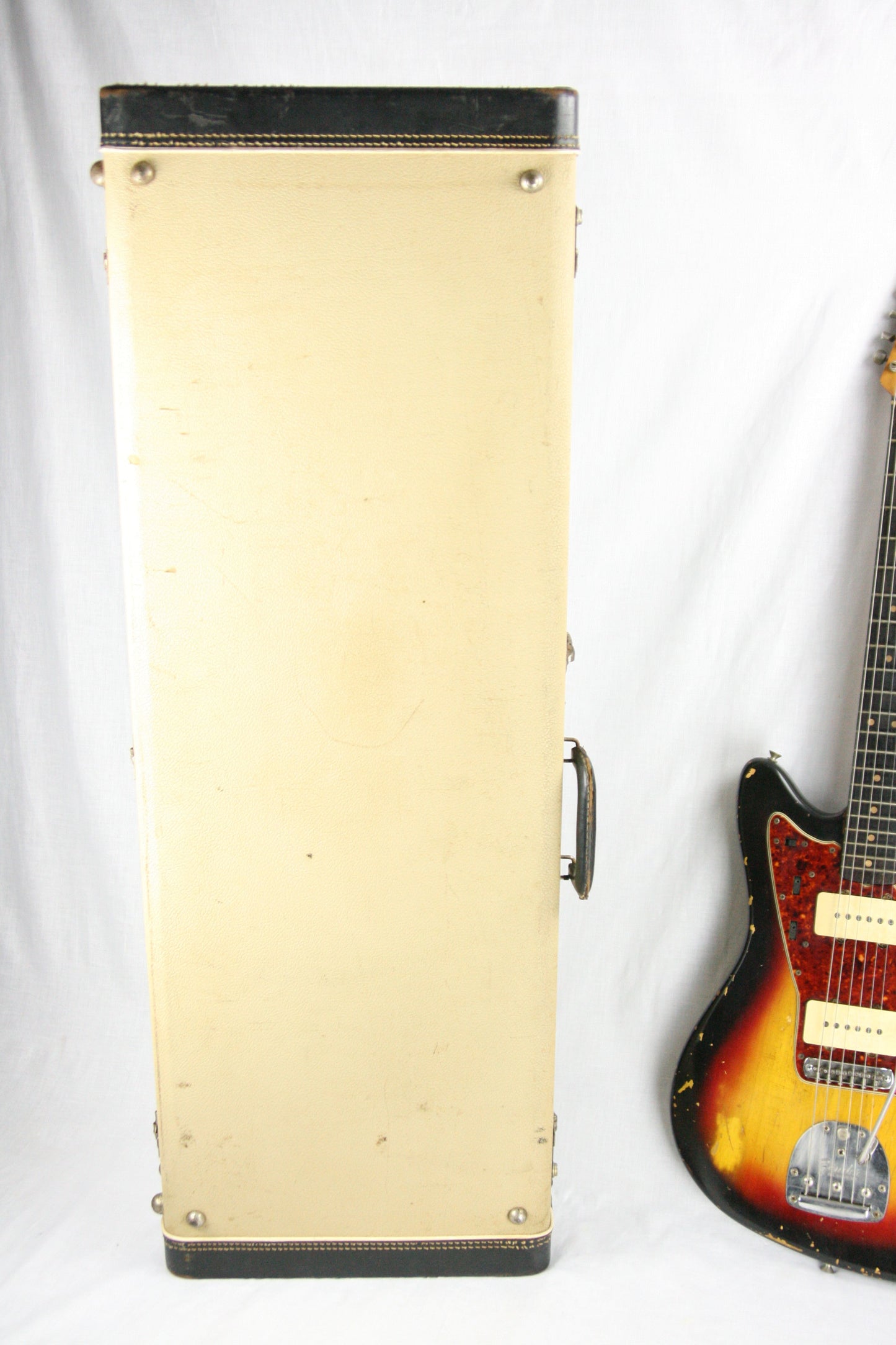 1963 Fender Jazzmaster Sunburst w/ Original White Tolex Case! Pre-CBS! stratocaster telecaster