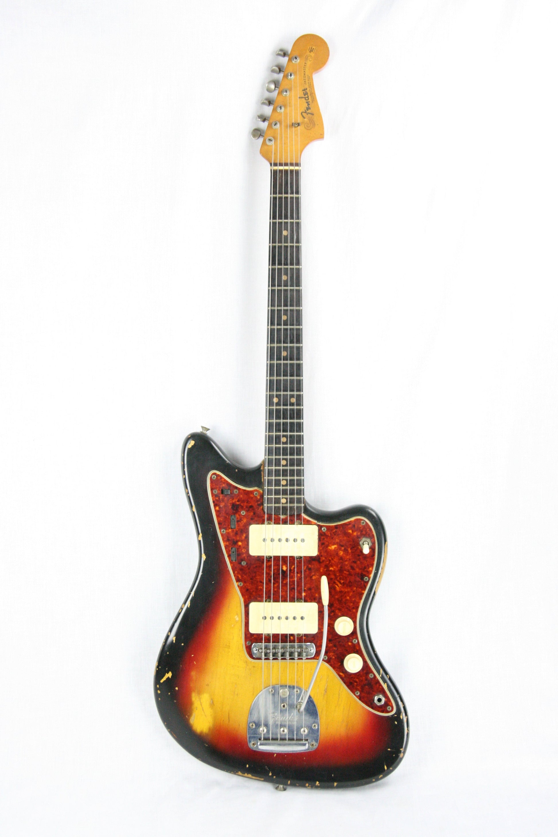 1963 Fender Jazzmaster Sunburst w/ Original White Tolex Case! Pre-CBS! stratocaster telecaster