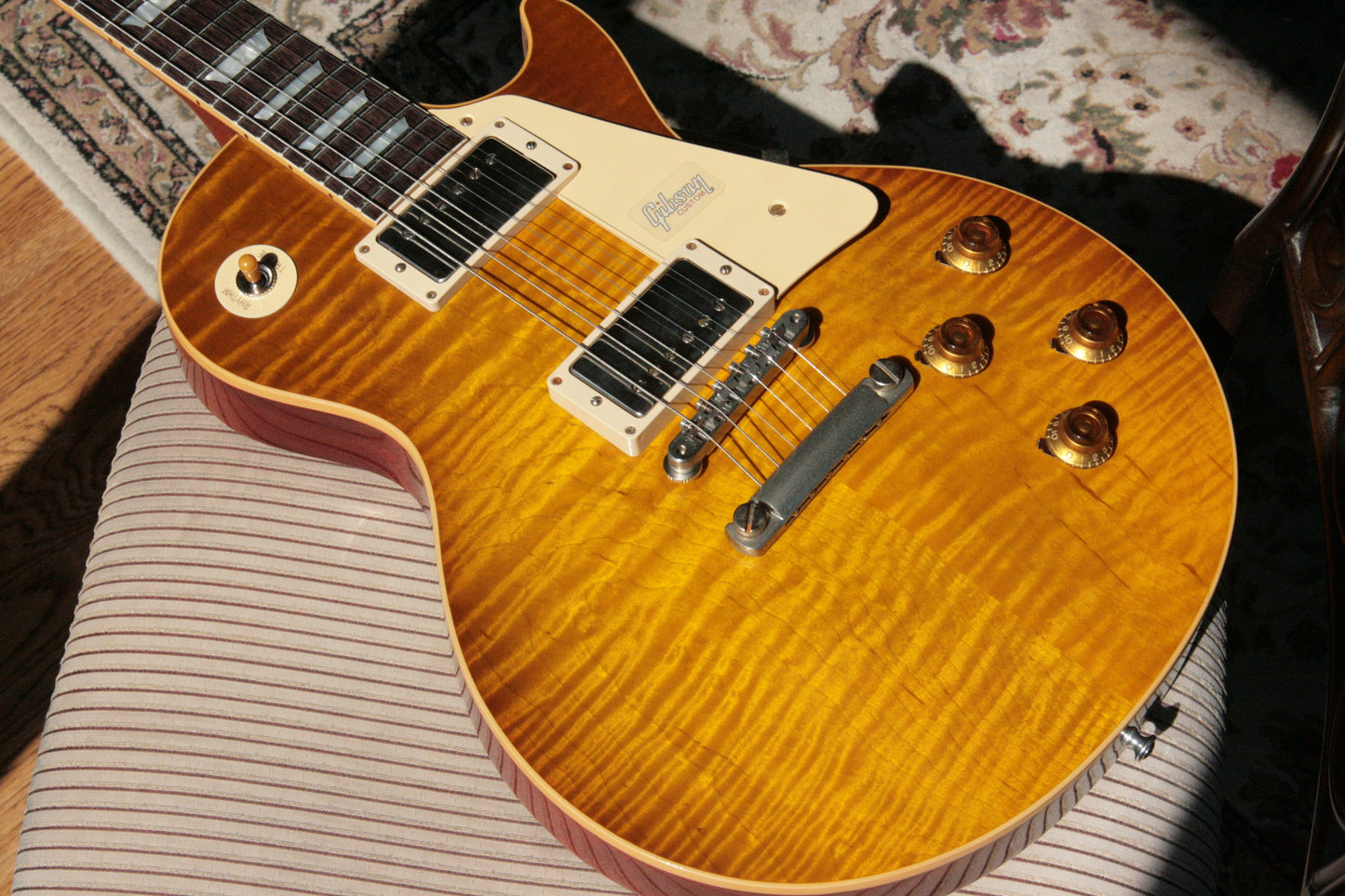 2018 Gibson 1959 Les Paul Historic Reissue! R9 59 HONEY LEMON FADE Custom Shop TH Spec