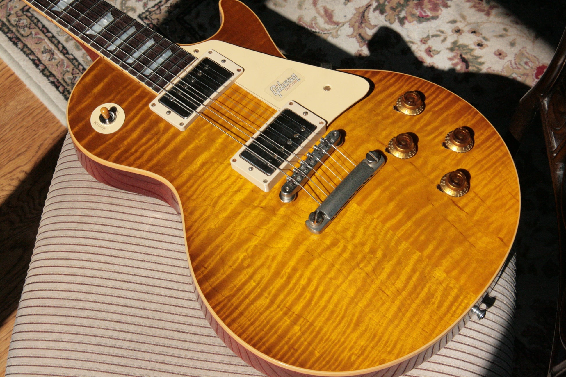 2018 Gibson 1959 Les Paul Historic Reissue! R9 59 HONEY LEMON FADE Custom Shop TH Spec