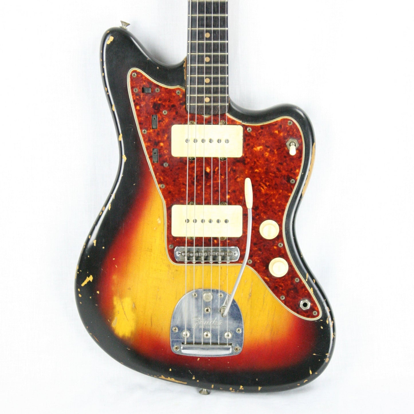 1963 Fender Jazzmaster Sunburst w/ Original White Tolex Case! Pre-CBS! stratocaster telecaster