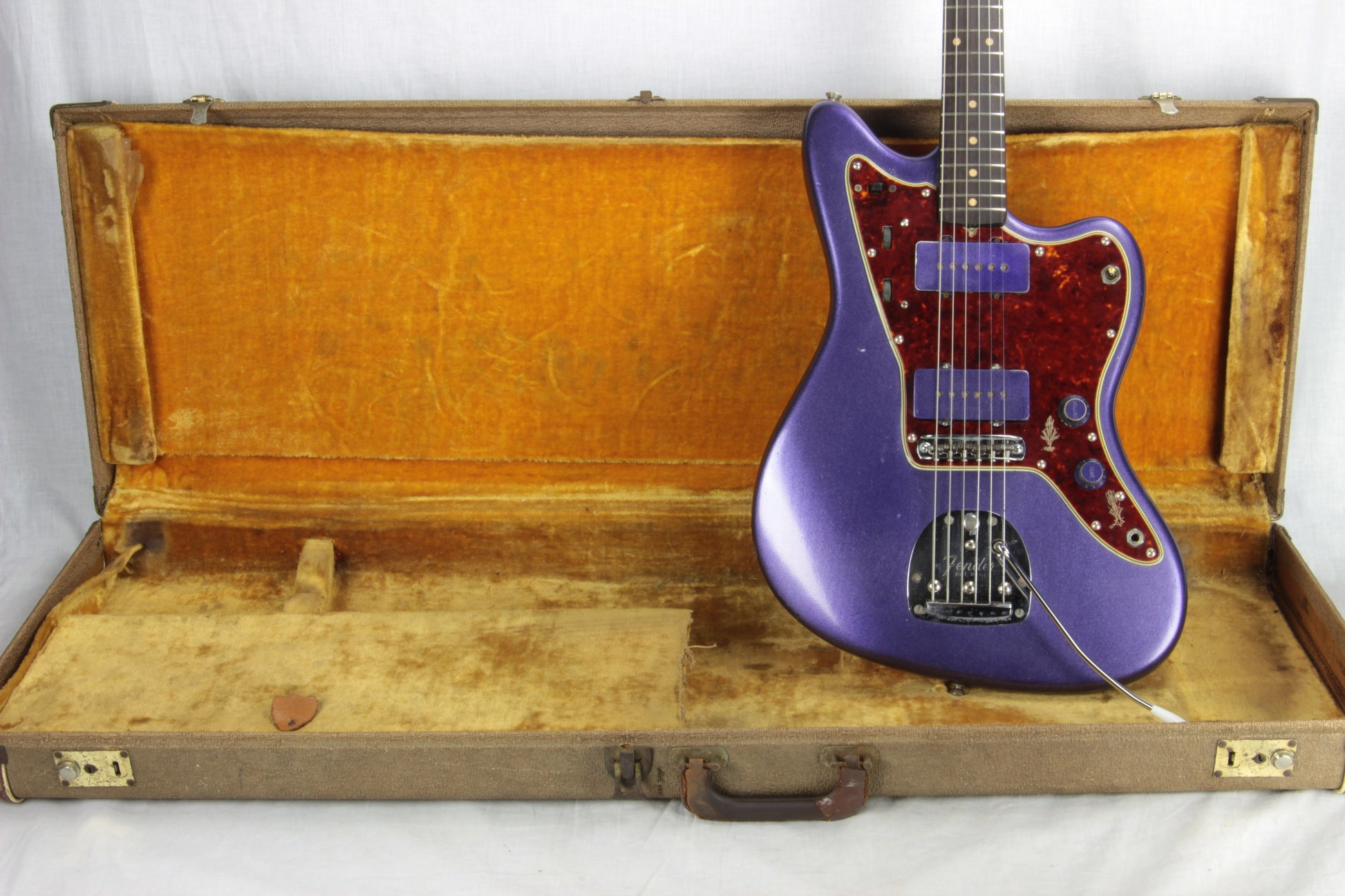 1960 Fender Jazzmaster PURPLE Pre-CBS! Slab-Board Offset! jaguar stratocaster scale j. mascis