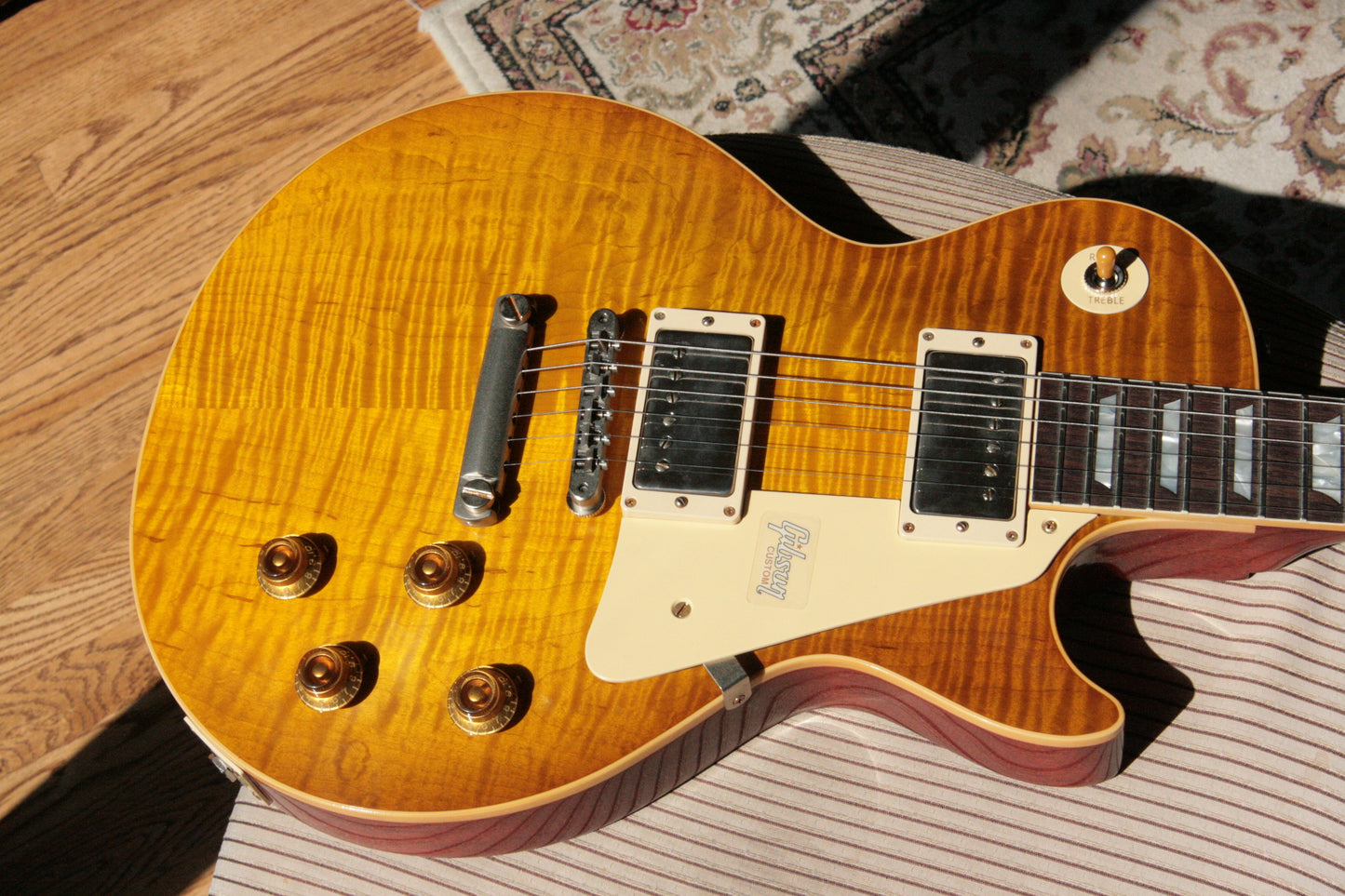 2018 Gibson 1959 Les Paul Historic Reissue! R9 59 HONEY LEMON FADE Custom Shop TH Spec