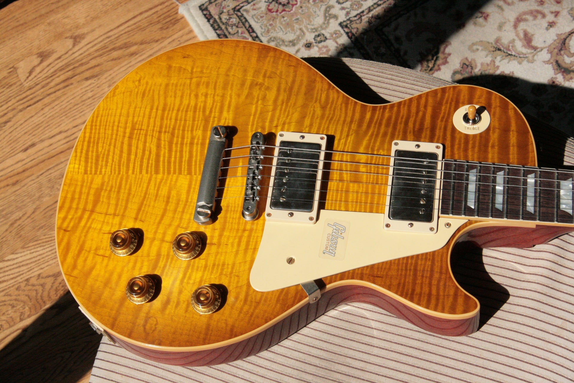 2018 Gibson 1959 Les Paul Historic Reissue! R9 59 HONEY LEMON FADE Custom Shop TH Spec