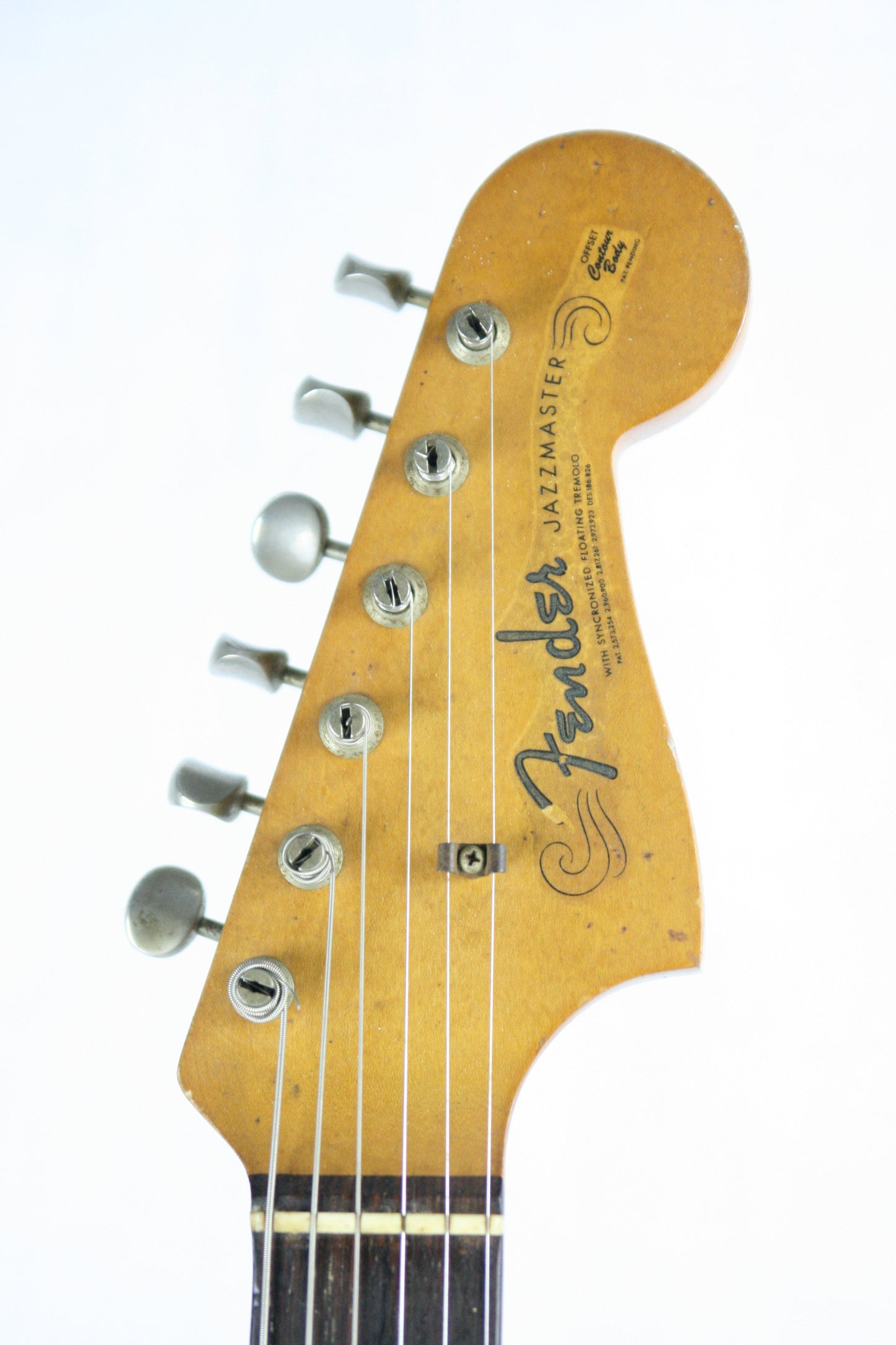 1963 Fender Jazzmaster Sunburst w/ Original White Tolex Case! Pre-CBS! stratocaster telecaster