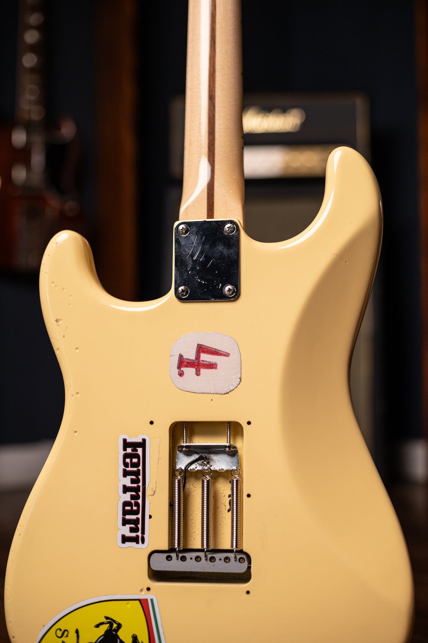 Yngwie Malmsteen’s #4 Fender Stratocaster + Personal 1983 Ferrari 308 GTS Quattrovalvole - SOLD