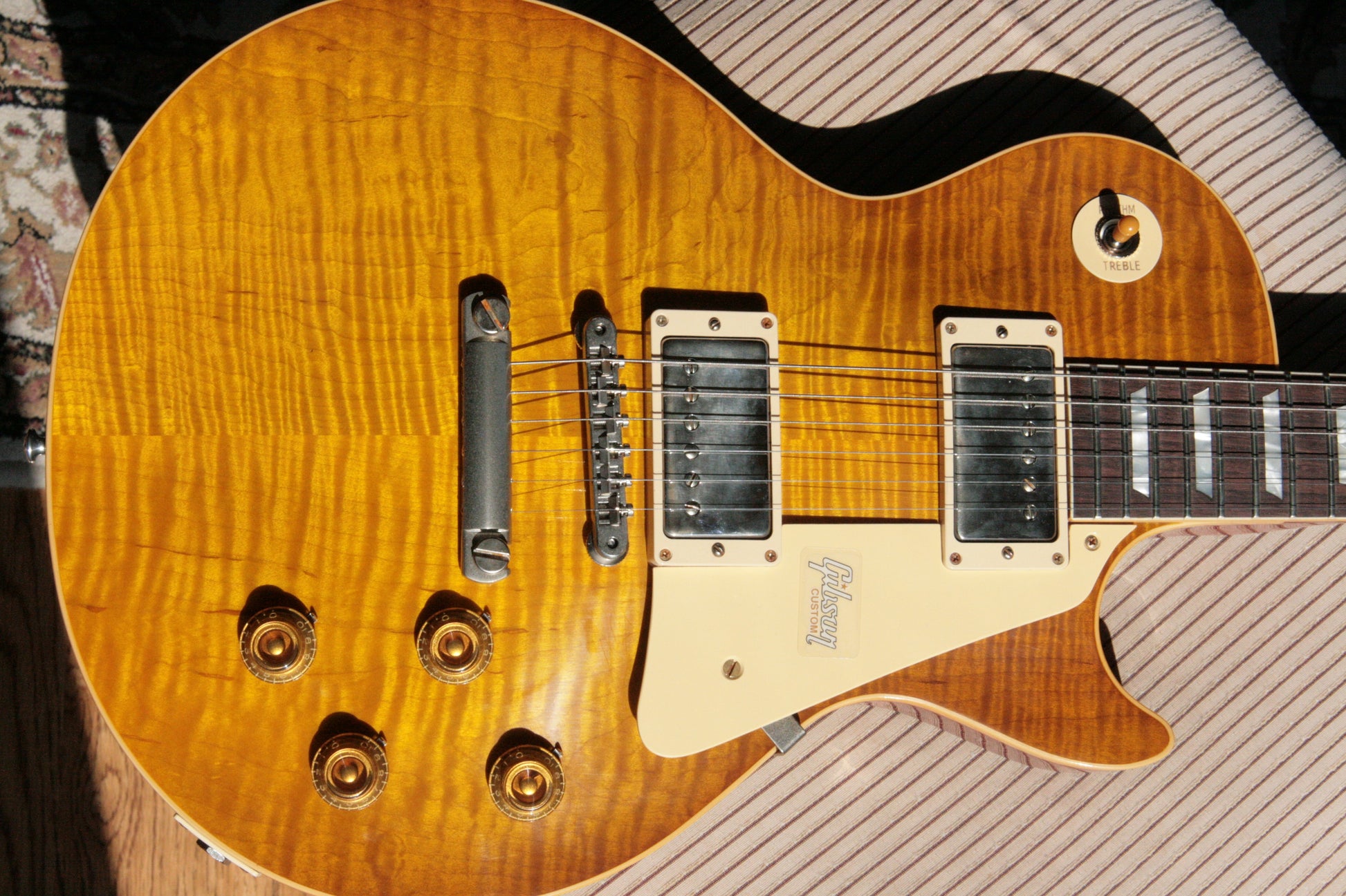2018 Gibson 1959 Les Paul Historic Reissue! R9 59 HONEY LEMON FADE Custom Shop TH Spec