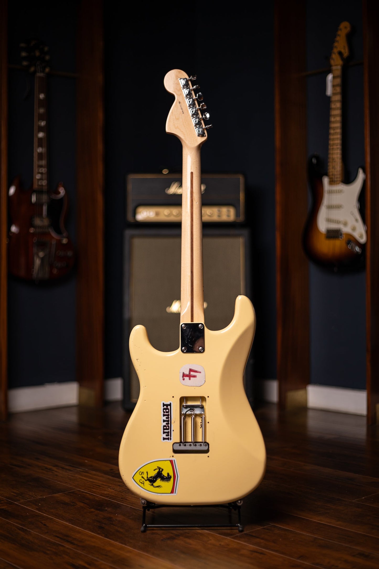 Yngwie Malmsteen’s #4 Fender Stratocaster + Personal 1983 Ferrari 308 GTS Quattrovalvole - SOLD