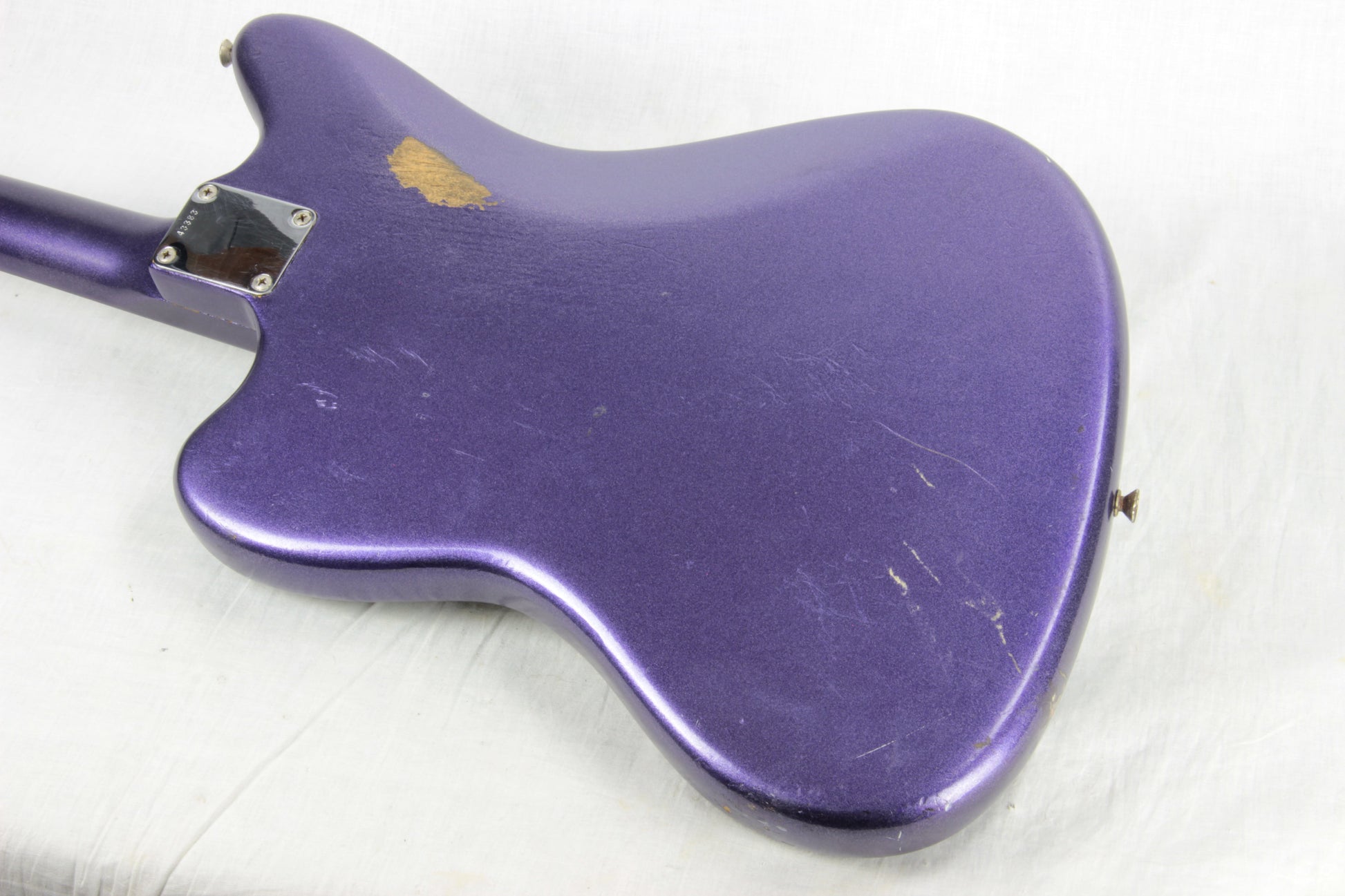 1960 Fender Jazzmaster PURPLE Pre-CBS! Slab-Board Offset! jaguar stratocaster scale j. mascis