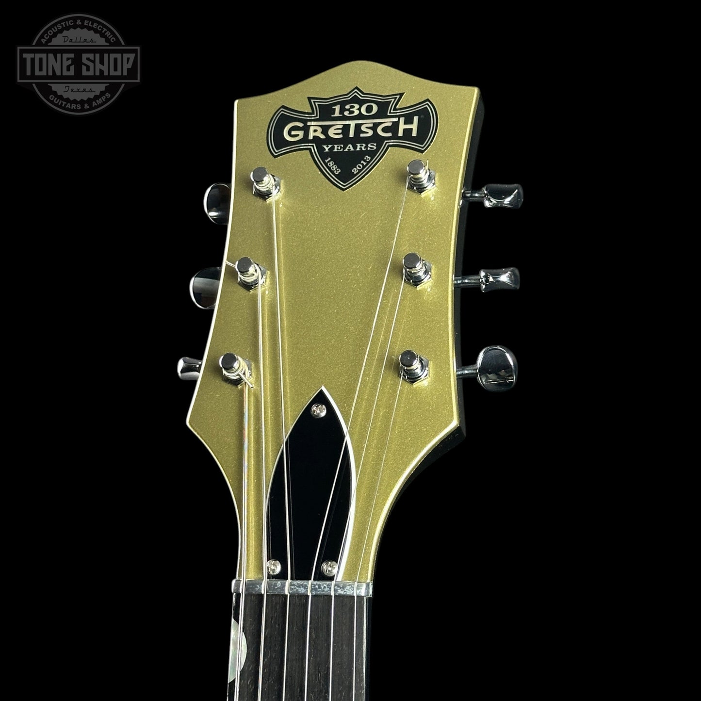 Used 2013 Gretsch Custom Shop Stephen Stern Masterbuilt 130 Anniversary Metallic Gold/Black w/Case TSU24198