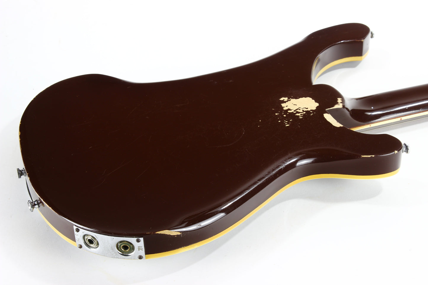1969 Rickenbacker 4001 Bass Burgundyglo LEFT-HANDED -- EXTREMELY RARE Beatles Era Paul McCartney Ric! 4000