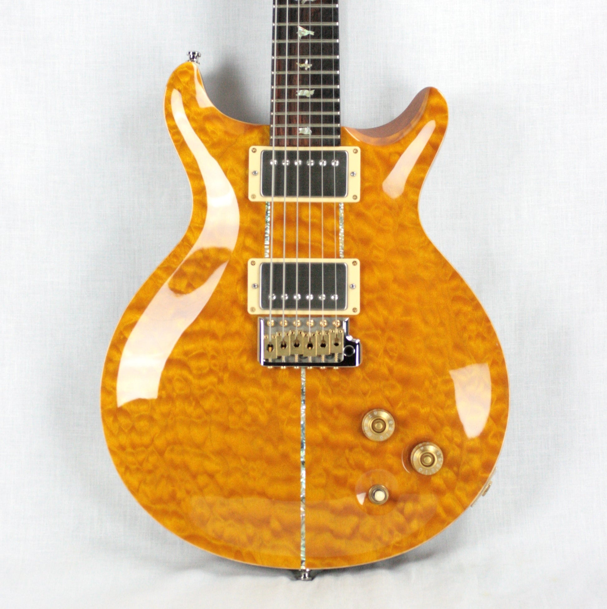 2004 PRS Solid BRAZILIAN ROSEWOOD Neck Santana Limited Edition 1/200! Paul Reed Smith Yellow Quilt