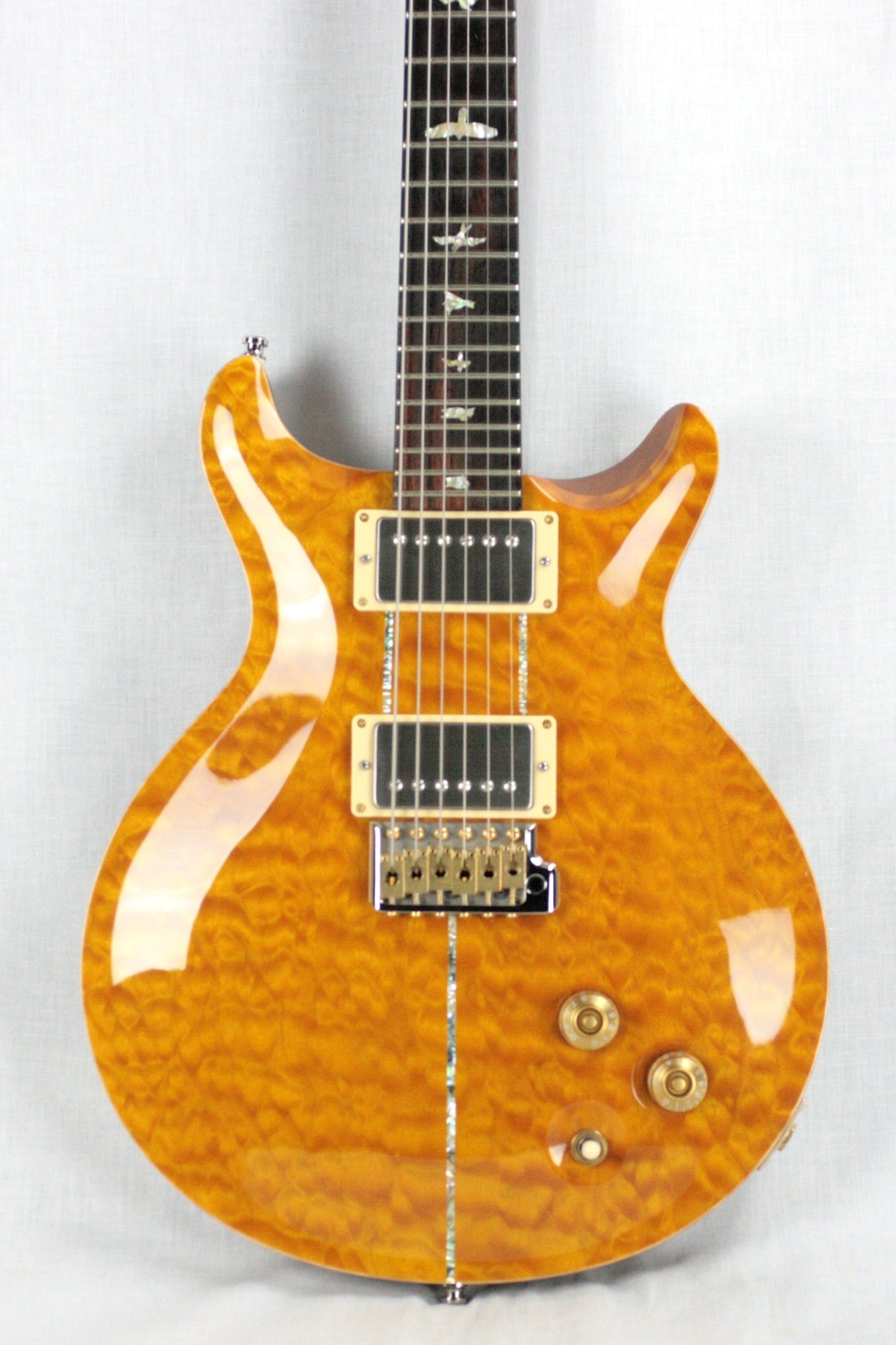 2004 PRS Solid BRAZILIAN ROSEWOOD Neck Santana Limited Edition 1/200! Paul Reed Smith Yellow Quilt