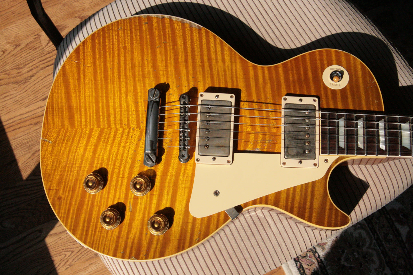 1959 Gibson AGED & SIGNED Ace Frehley 59 Les Paul Reissue! R9 True Historic 2015 Lemon Burst