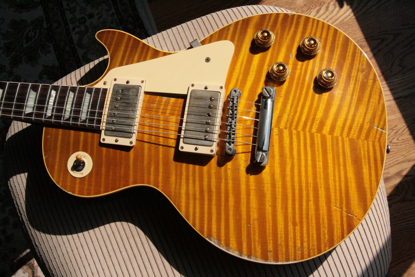 1959 Gibson AGED & SIGNED Ace Frehley 59 Les Paul Reissue! R9 True Historic 2015 Lemon Burst