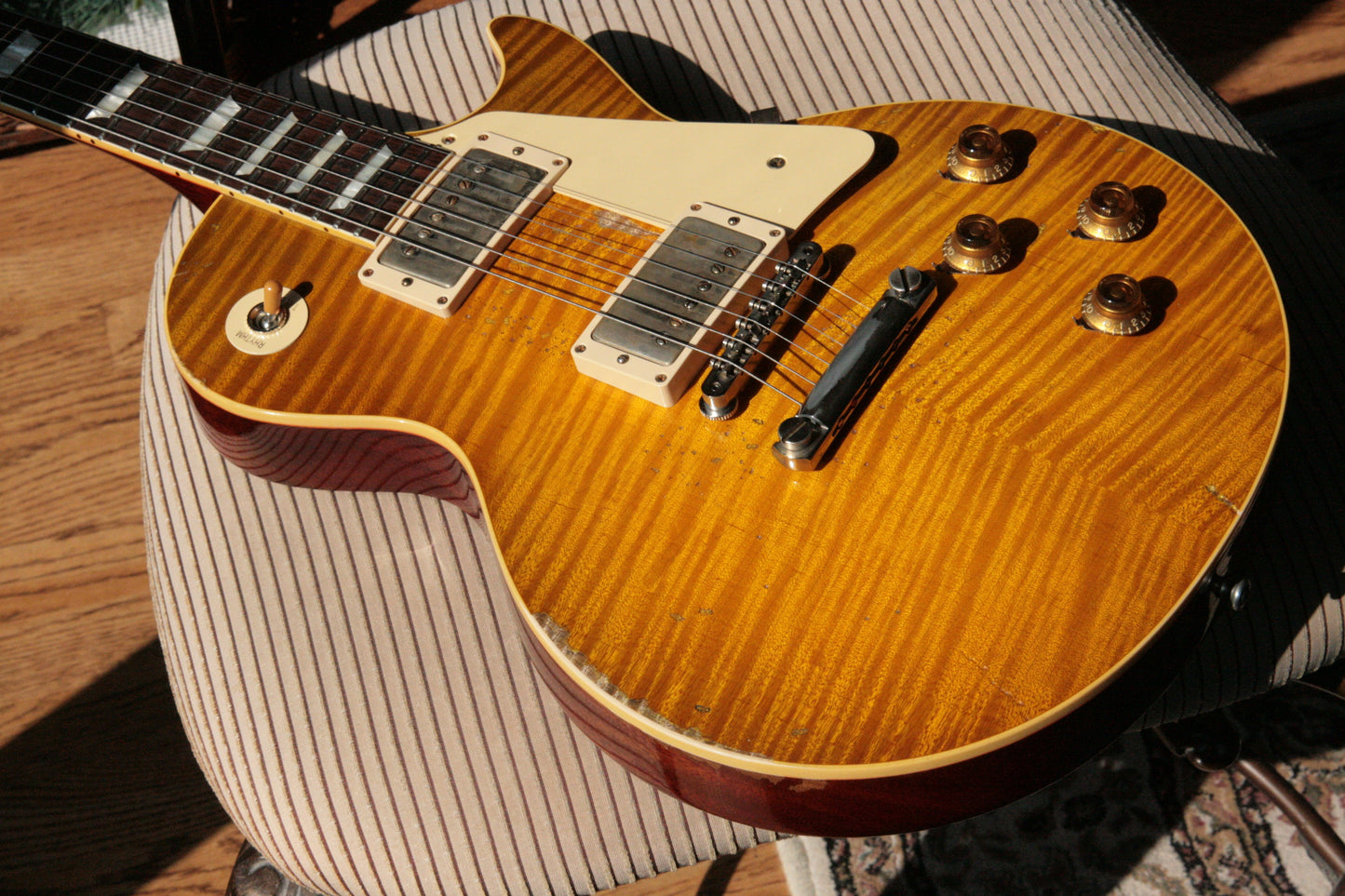 1959 Gibson AGED & SIGNED Ace Frehley 59 Les Paul Reissue! R9 True Historic 2015 Lemon Burst