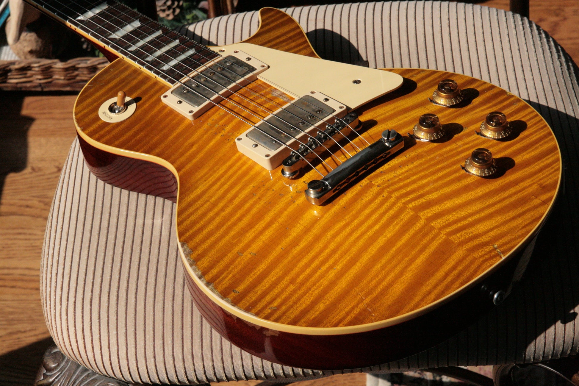 1959 Gibson AGED & SIGNED Ace Frehley 59 Les Paul Reissue! R9 True Historic 2015 Lemon Burst