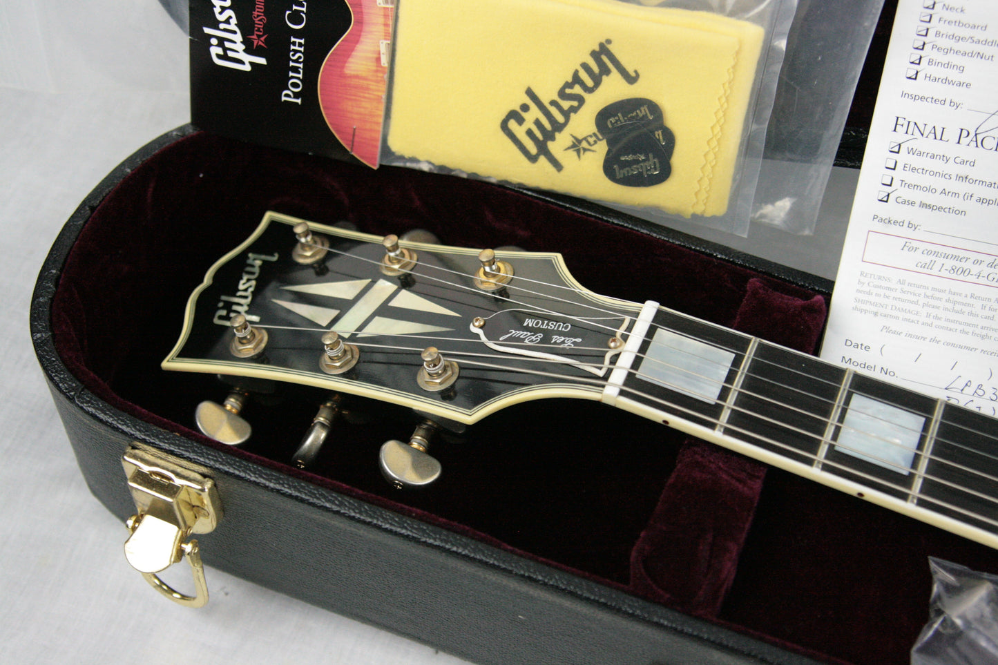 1957 Gibson Les Paul Custom 3 Pickups! LPB-3 Black Beauty Historic Reissue 57 Jimmy Page