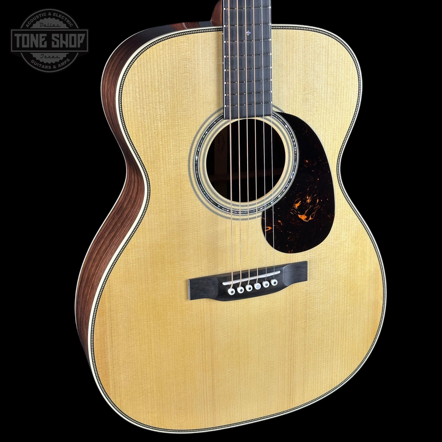 Martin Custom Shop  28/45 Style OM Adirondack/Wild Grain East Indian Rosewood  w/case 3068286