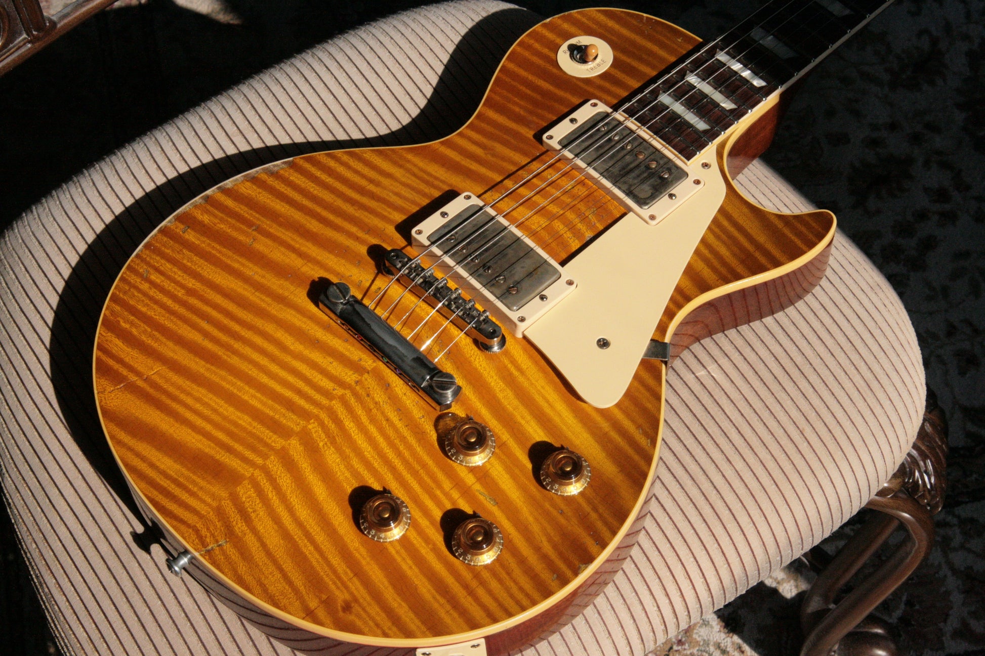 1959 Gibson AGED & SIGNED Ace Frehley 59 Les Paul Reissue! R9 True Historic 2015 Lemon Burst
