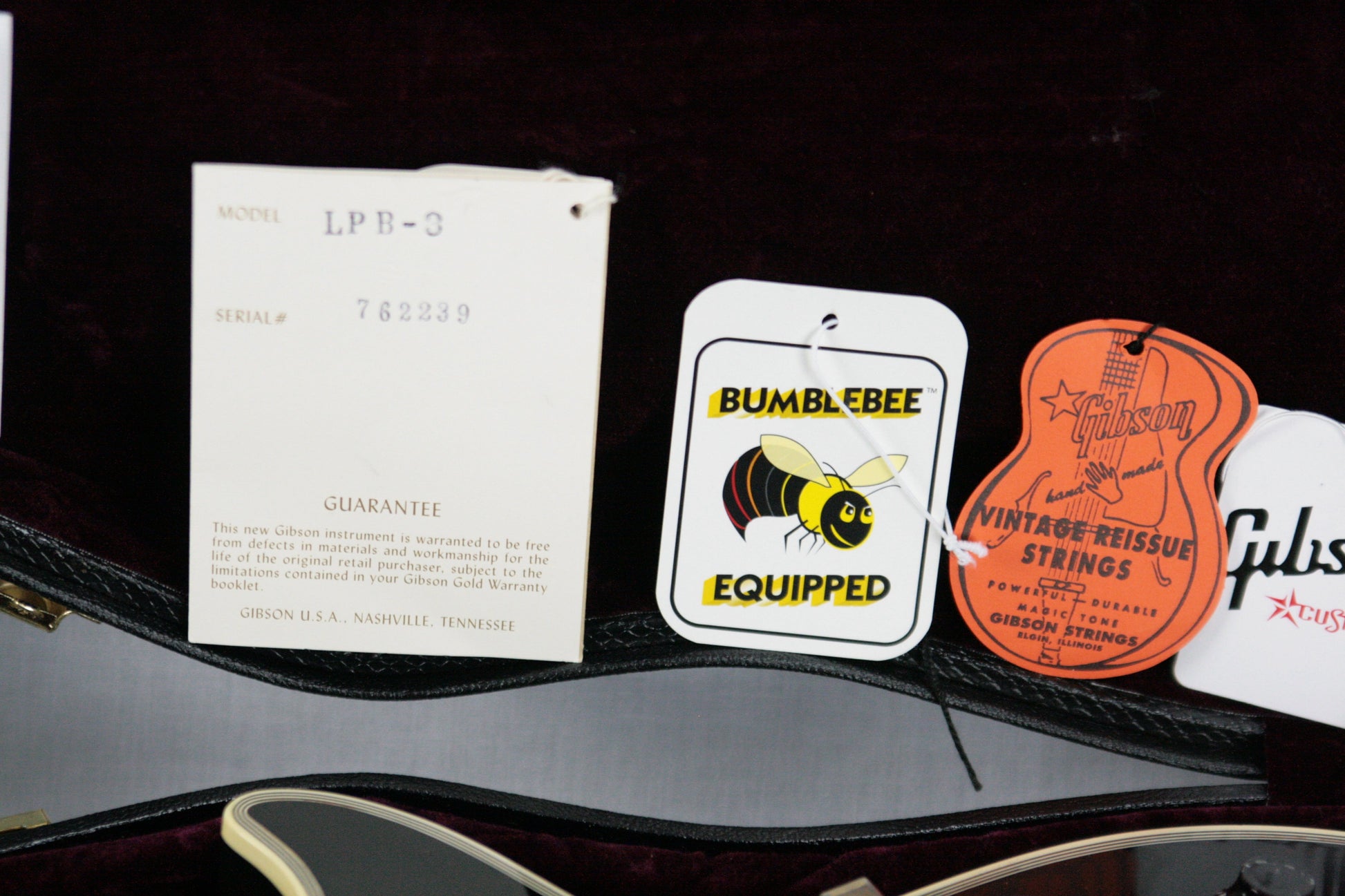 1957 Gibson Les Paul Custom 3 Pickups! LPB-3 Black Beauty Historic Reissue 57 Jimmy Page