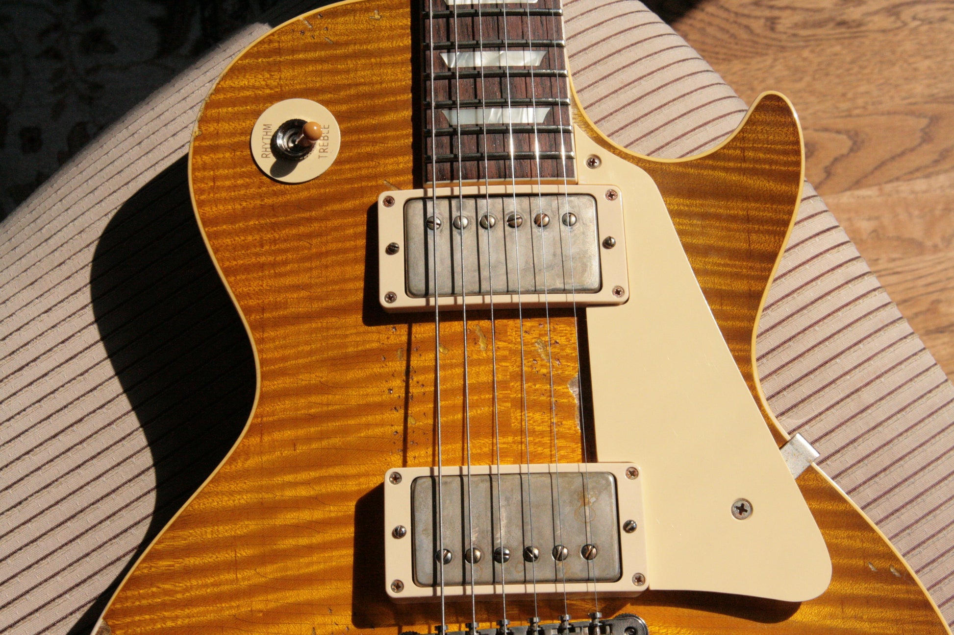 1959 Gibson AGED & SIGNED Ace Frehley 59 Les Paul Reissue! R9 True Historic 2015 Lemon Burst