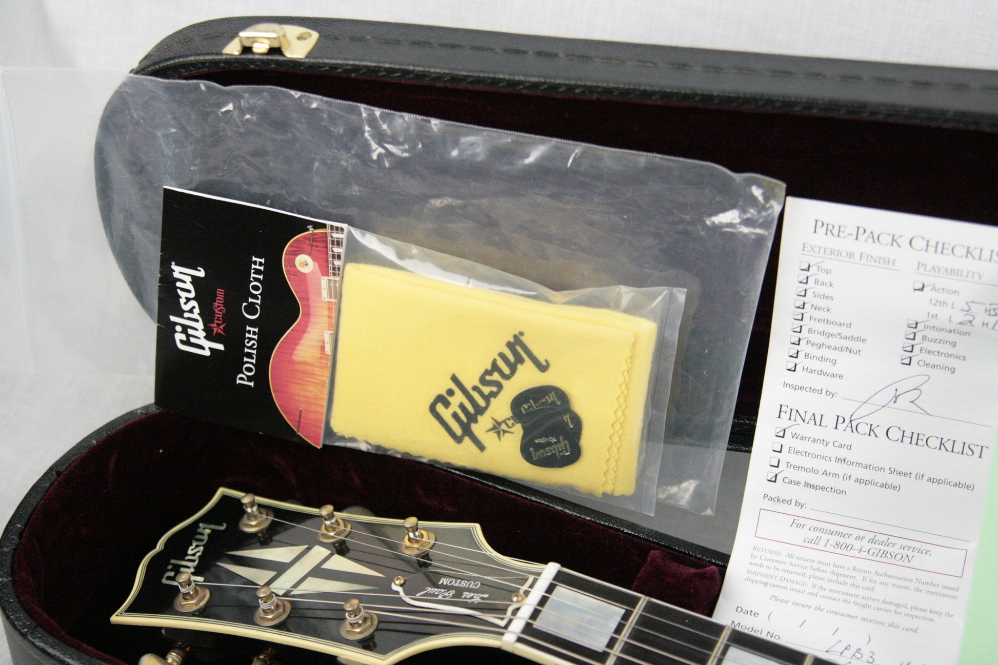 1957 Gibson Les Paul Custom 3 Pickups! LPB-3 Black Beauty Historic Reissue 57 Jimmy Page
