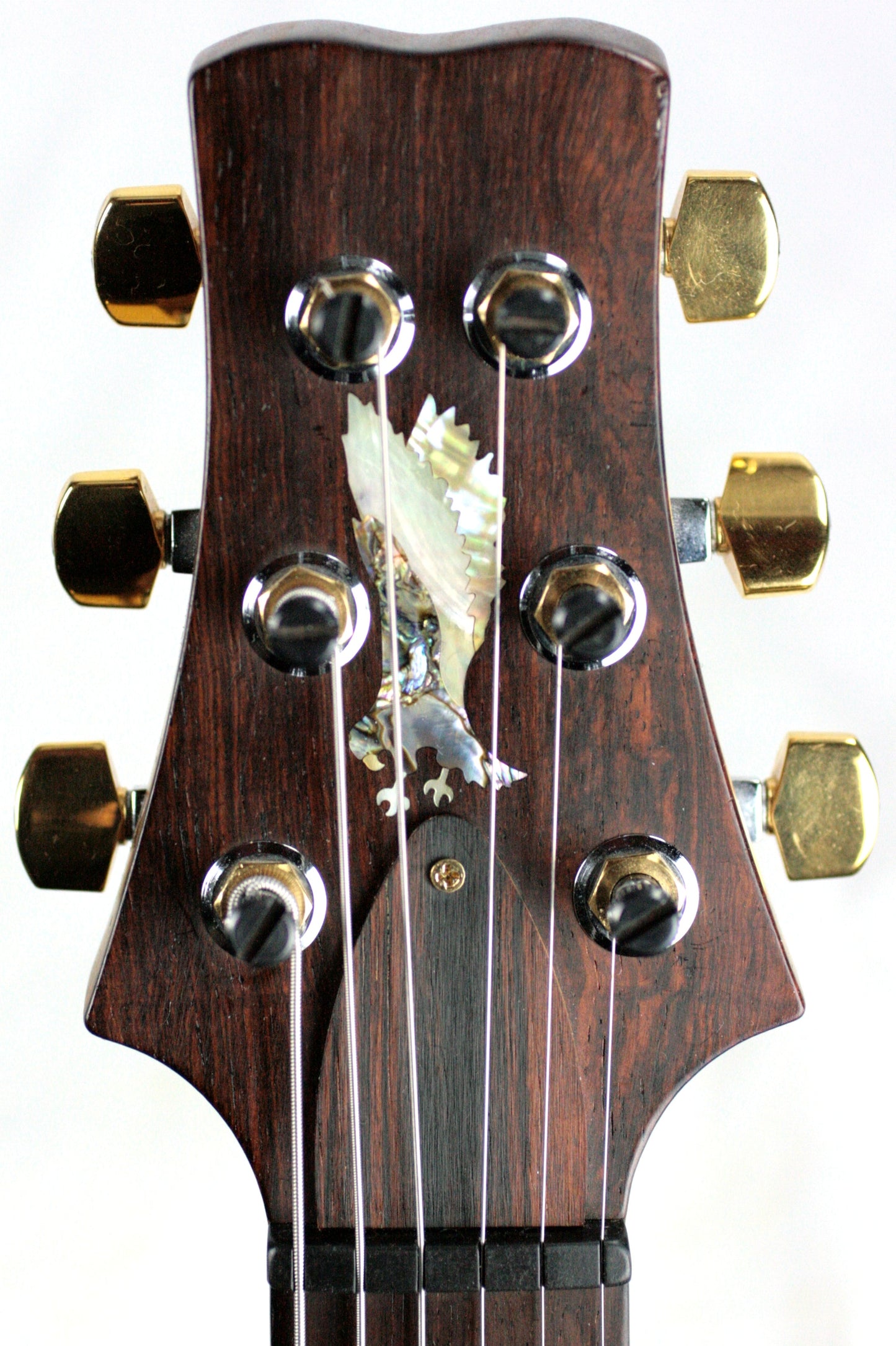 2004 PRS Solid BRAZILIAN ROSEWOOD Neck Santana Limited Edition 1/200! Paul Reed Smith Yellow Quilt
