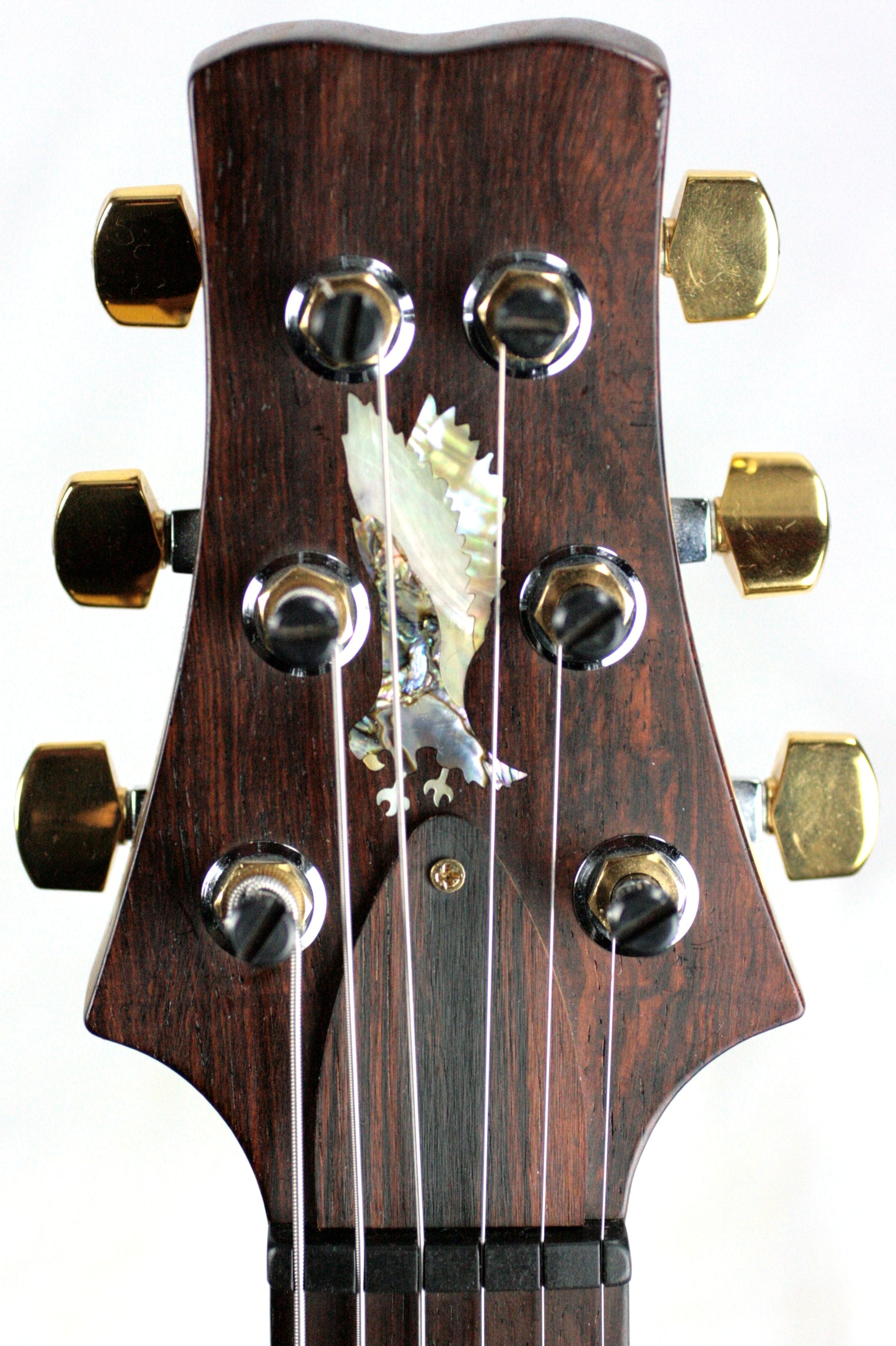 2004 PRS Solid BRAZILIAN ROSEWOOD Neck Santana Limited Edition 1/200! Paul Reed Smith Yellow Quilt