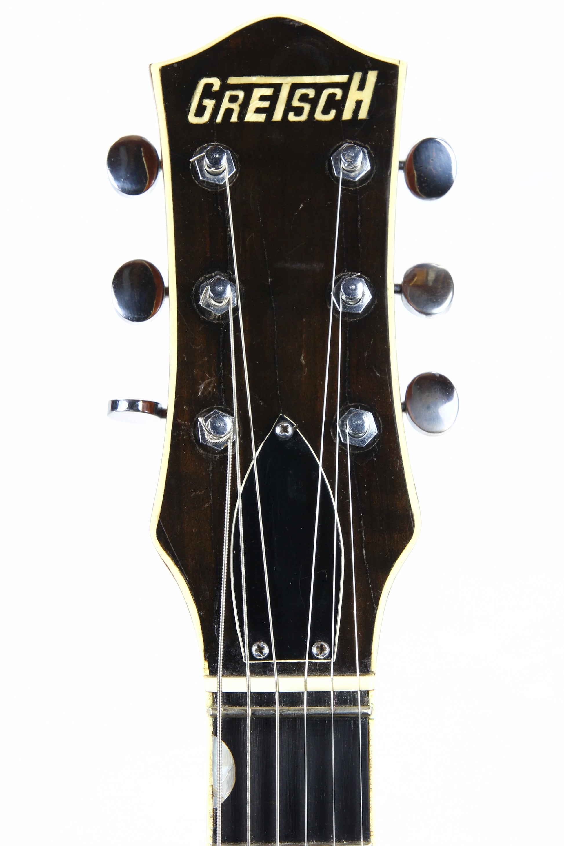 1955 Gretsch Duo Jet Black Vintage Electric Guitar w/ Tweed Case - Original Black Nitron Drum Wrap Top!