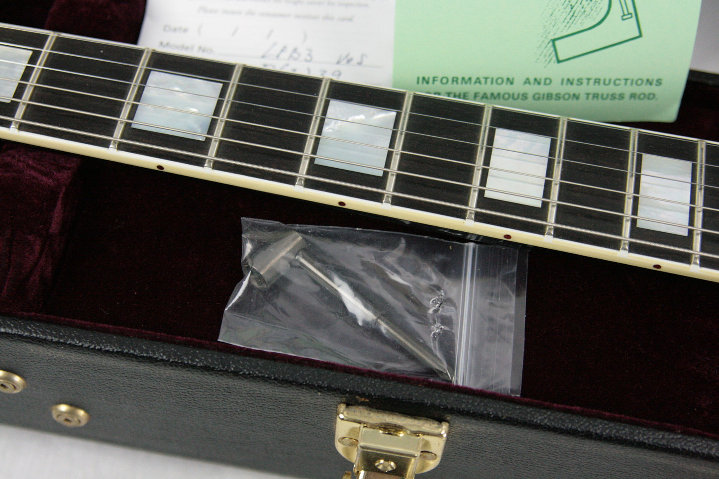 1957 Gibson Les Paul Custom 3 Pickups! LPB-3 Black Beauty Historic Reissue 57 Jimmy Page