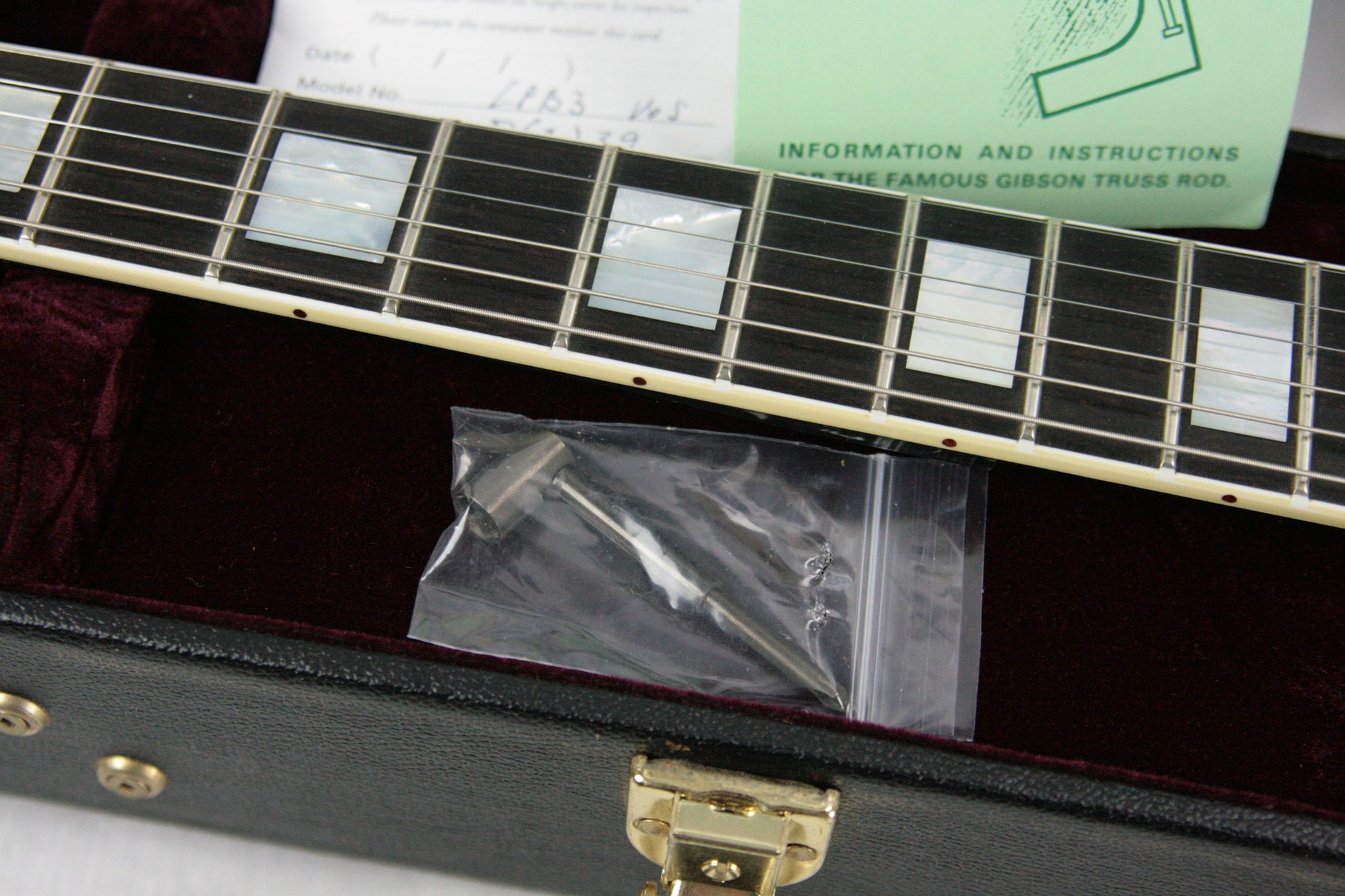 1957 Gibson Les Paul Custom 3 Pickups! LPB-3 Black Beauty Historic Reissue 57 Jimmy Page