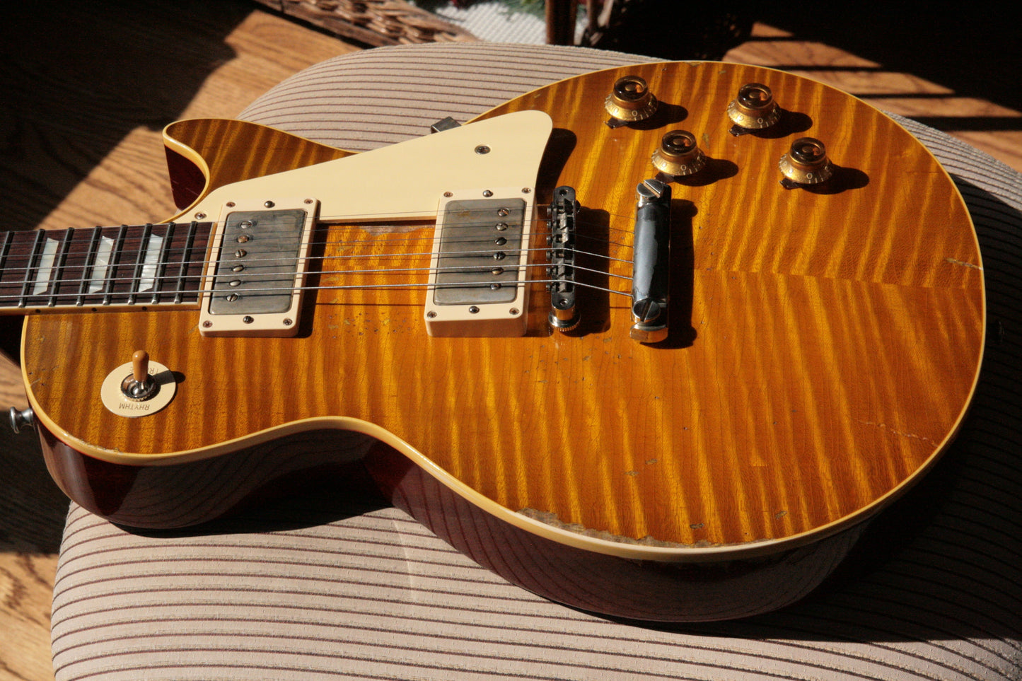 1959 Gibson AGED & SIGNED Ace Frehley 59 Les Paul Reissue! R9 True Historic 2015 Lemon Burst