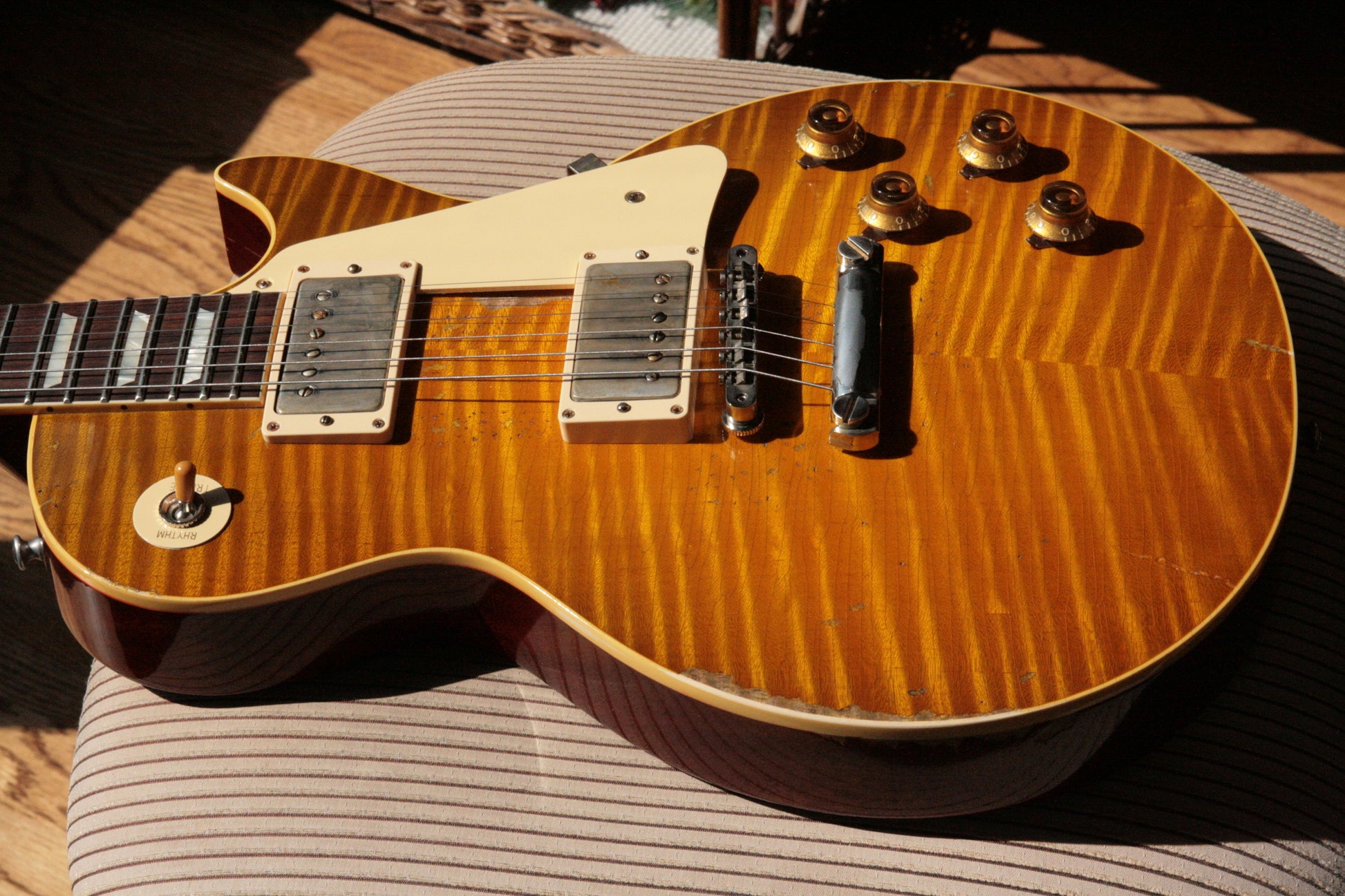 1959 Gibson AGED & SIGNED Ace Frehley 59 Les Paul Reissue! R9 True Historic 2015 Lemon Burst