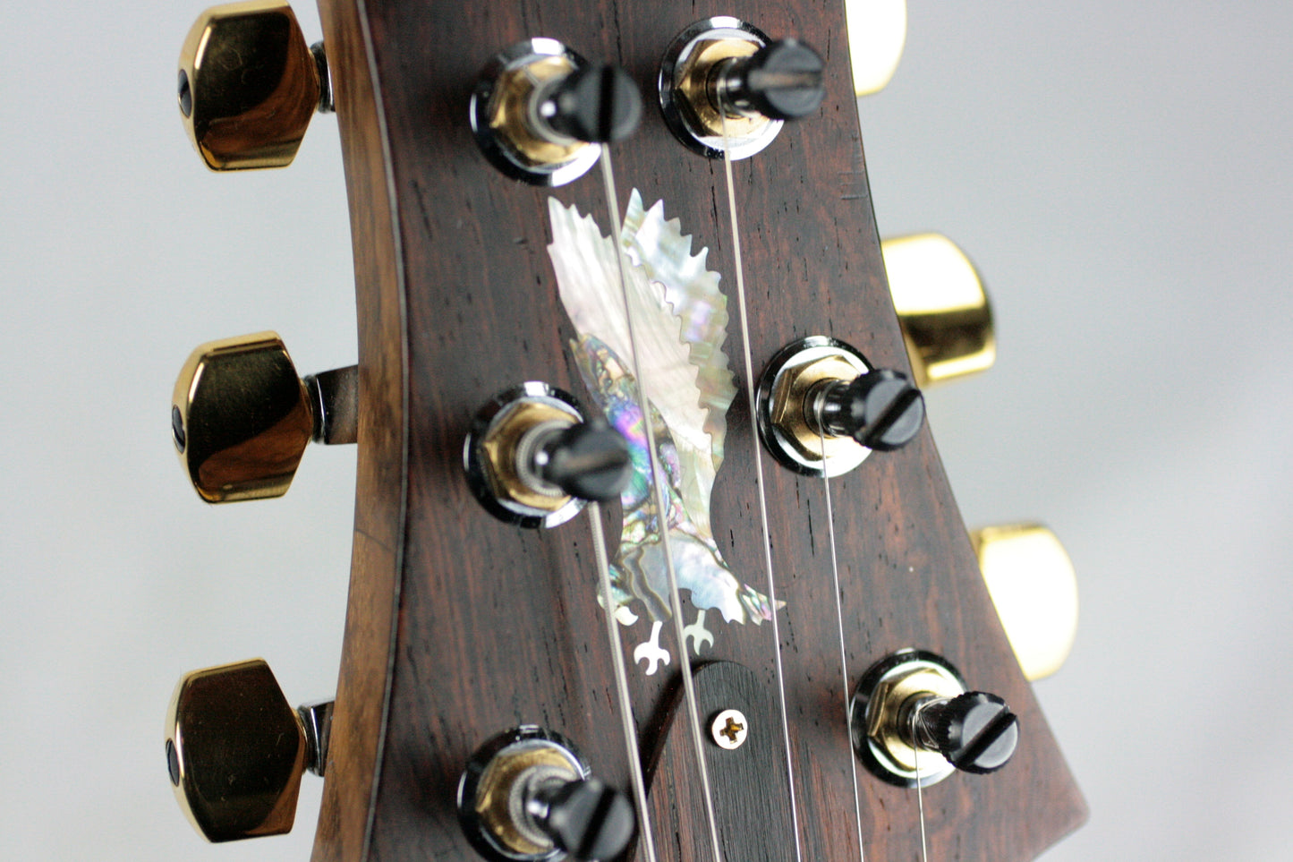 2004 PRS Solid BRAZILIAN ROSEWOOD Neck Santana Limited Edition 1/200! Paul Reed Smith Yellow Quilt