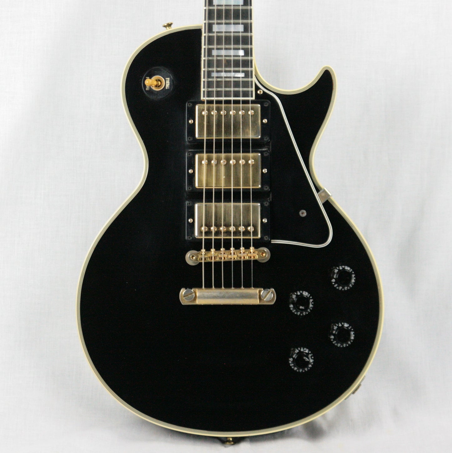 1957 Gibson Les Paul Custom 3 Pickups! LPB-3 Black Beauty Historic Reissue 57 Jimmy Page