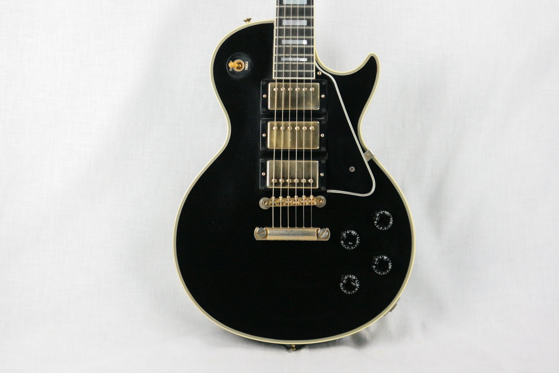1957 Gibson Les Paul Custom 3 Pickups! LPB-3 Black Beauty Historic Reissue 57 Jimmy Page