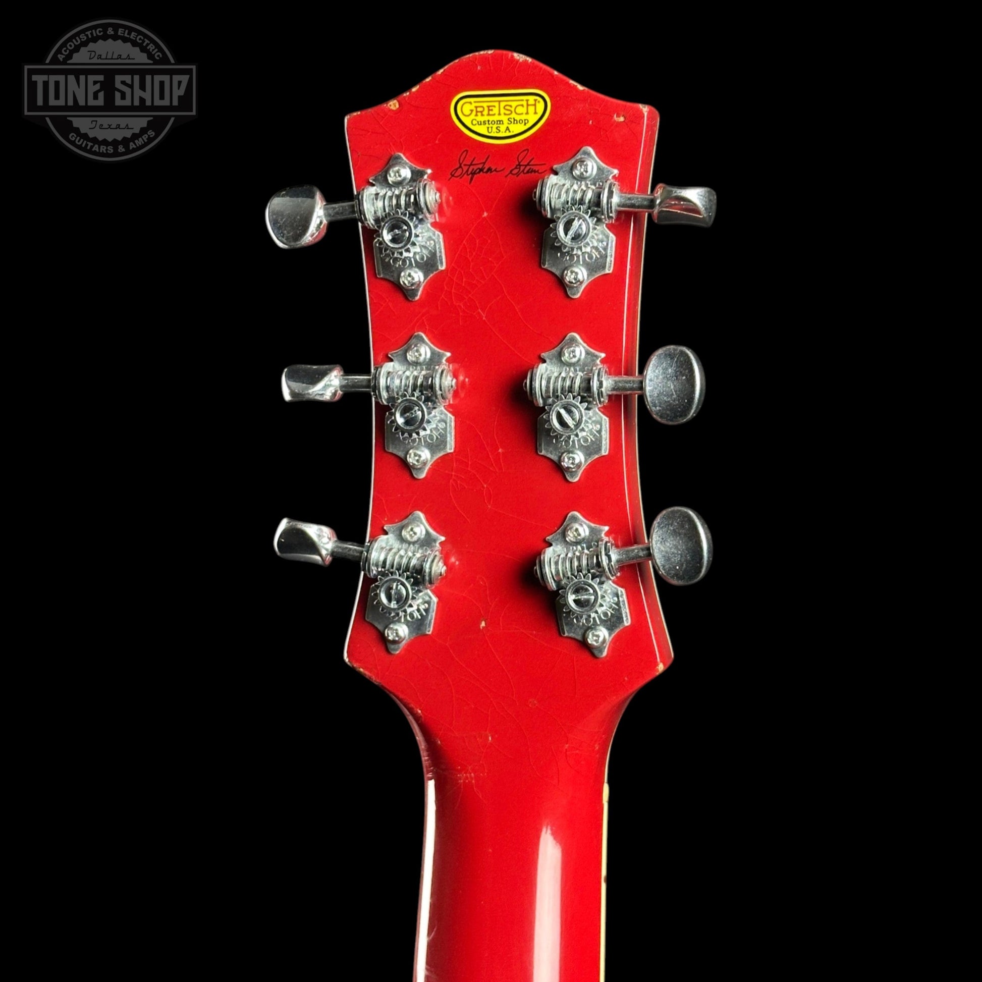 Used 2018 Gretsch Custom Shop Stephen Stern Masterbuilt Caddy-Bo Red w/Case TSU24192