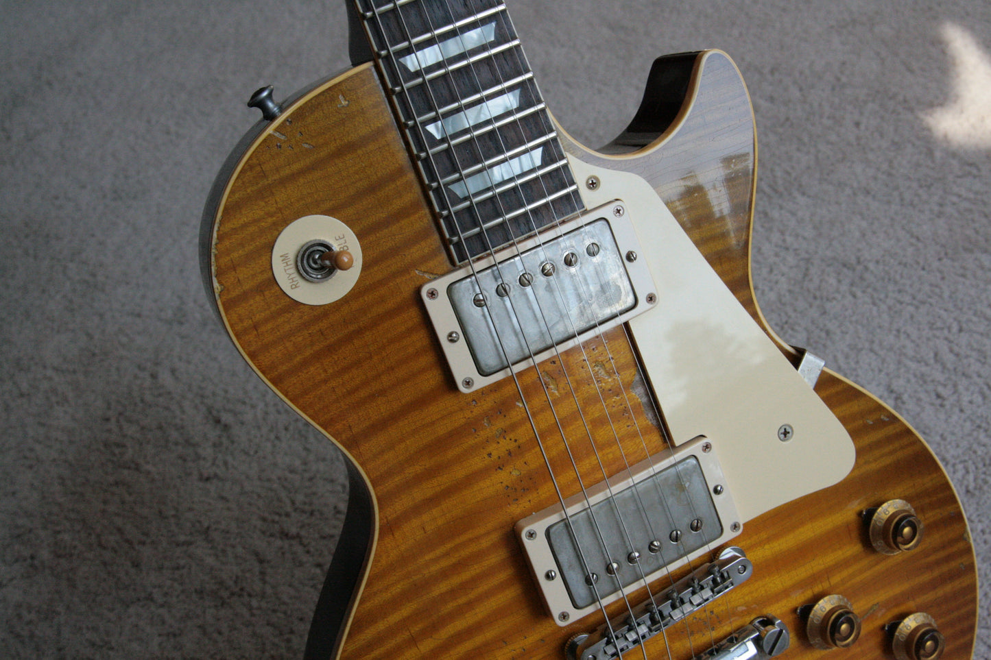 1959 Gibson AGED & SIGNED Ace Frehley 59 Les Paul Reissue! R9 True Historic 2015 Lemon Burst