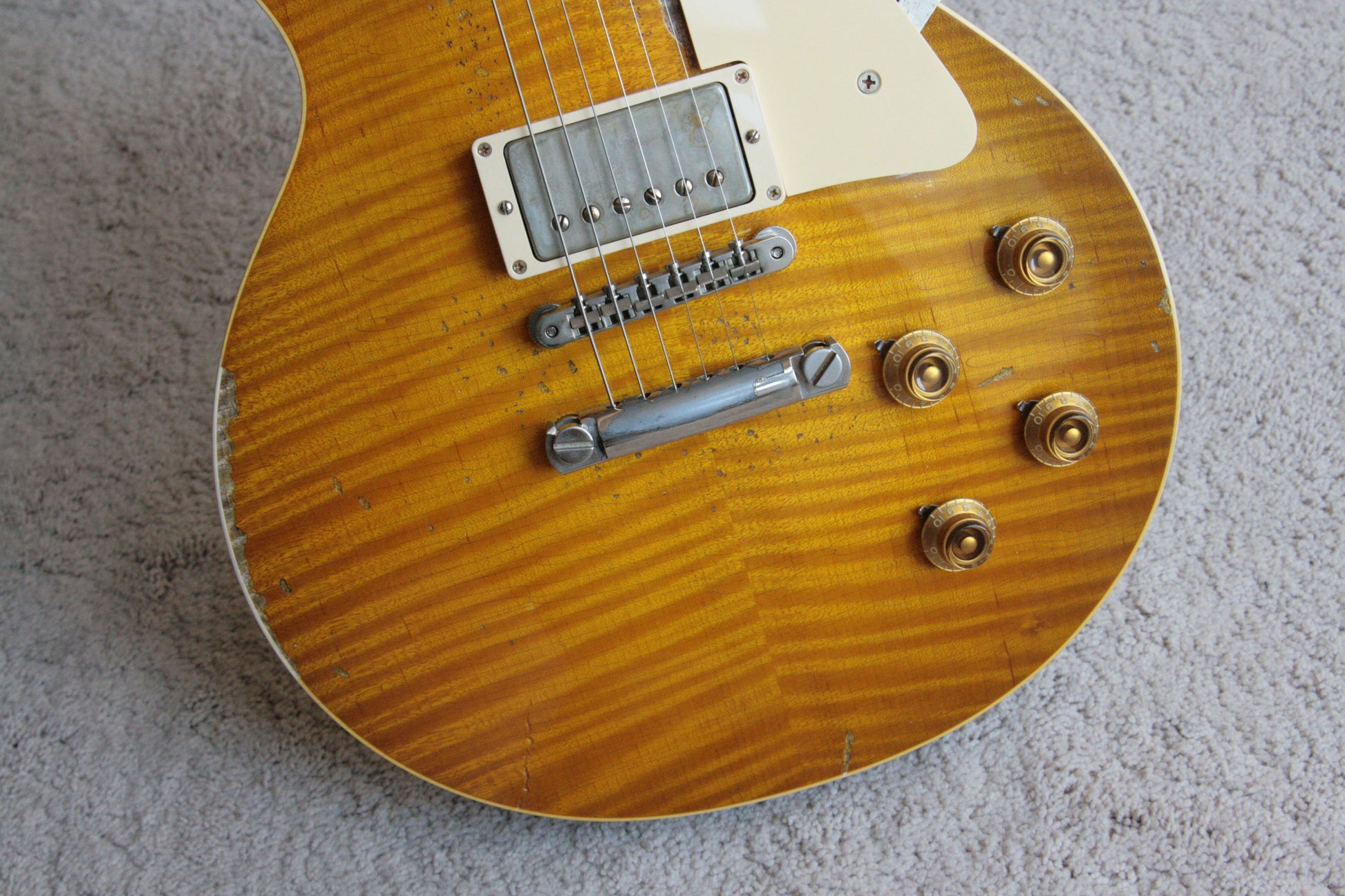 1959 Gibson AGED & SIGNED Ace Frehley 59 Les Paul Reissue! R9 True Historic 2015 Lemon Burst