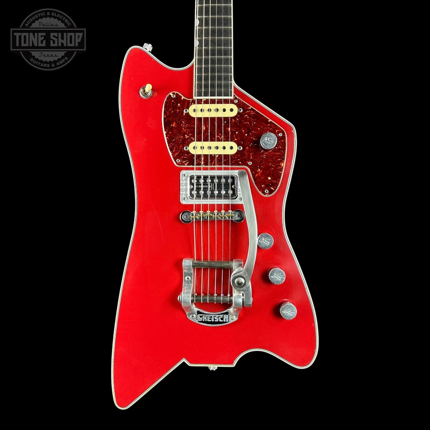 Used 2018 Gretsch Custom Shop Stephen Stern Masterbuilt Caddy-Bo Red w/Case TSU24192