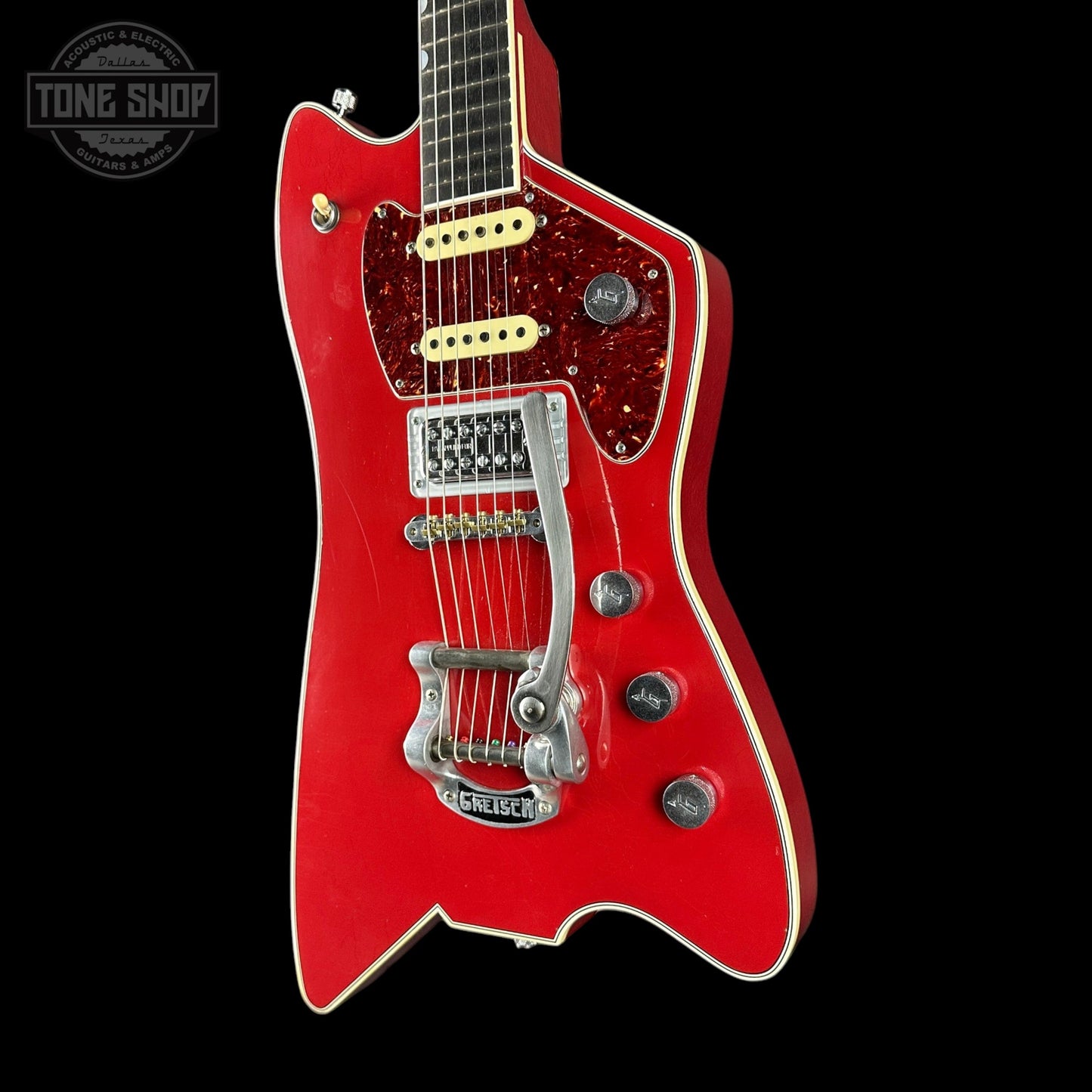 Used 2018 Gretsch Custom Shop Stephen Stern Masterbuilt Caddy-Bo Red w/Case TSU24192