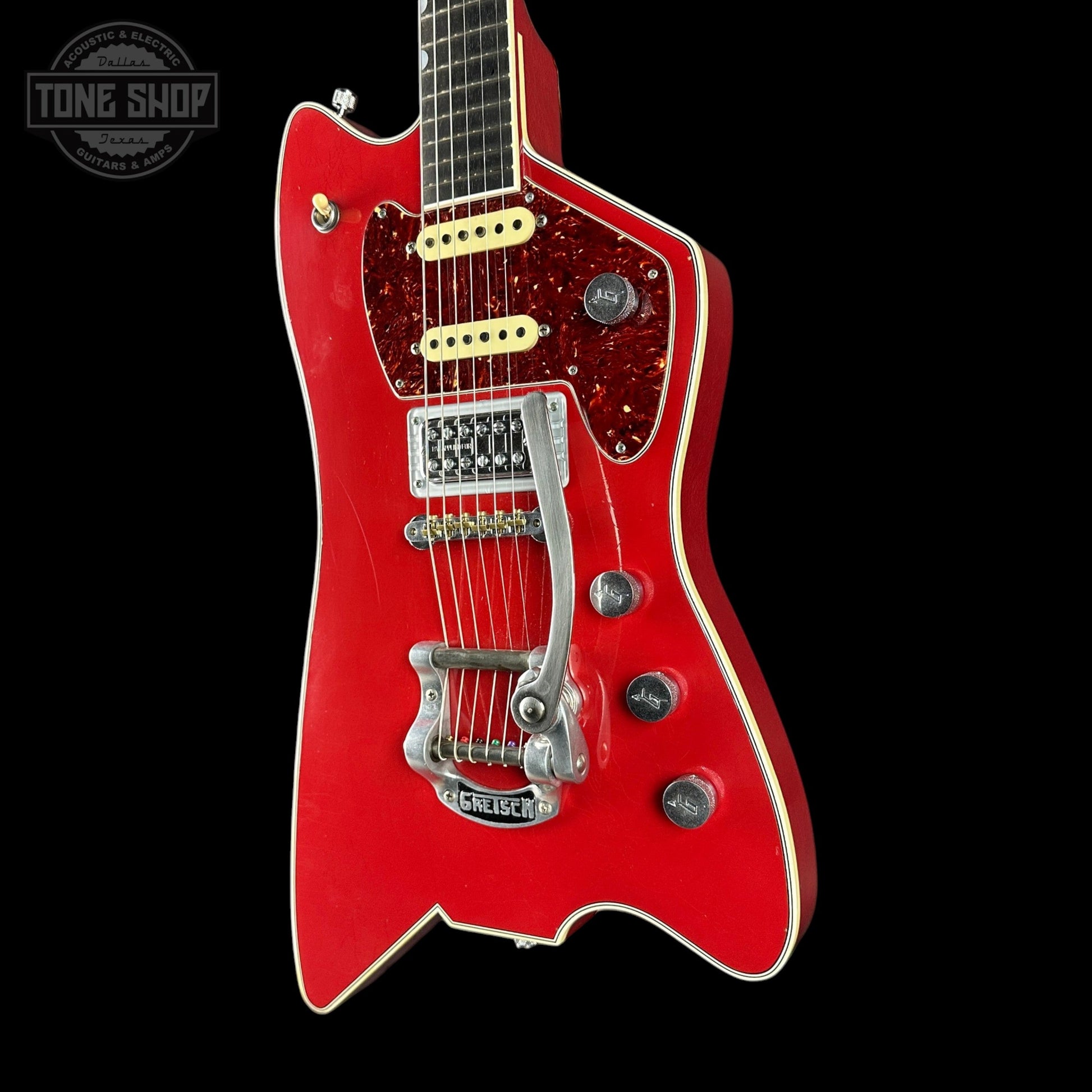 Used 2018 Gretsch Custom Shop Stephen Stern Masterbuilt Caddy-Bo Red w/Case TSU24192