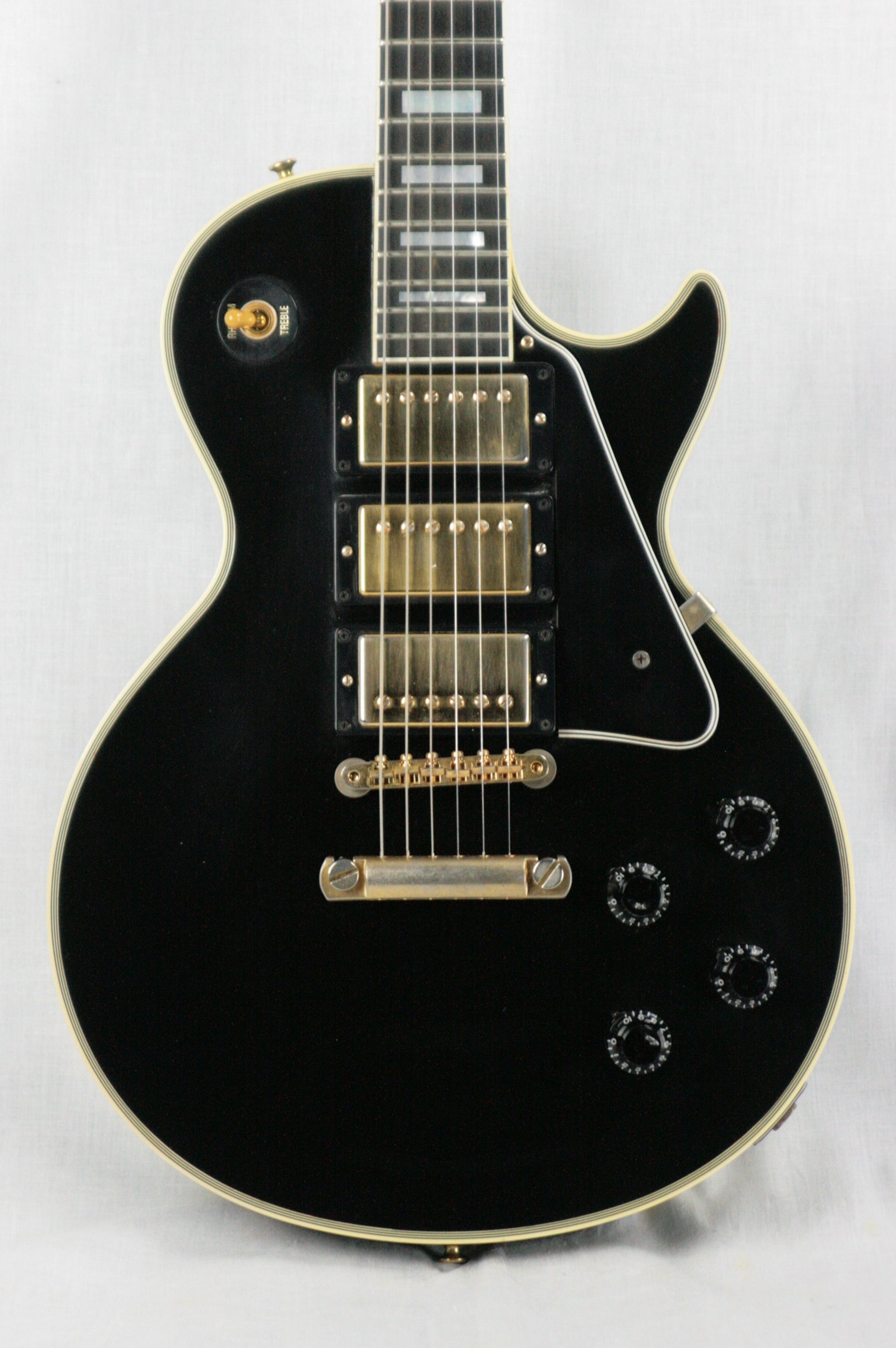 1957 Gibson Les Paul Custom 3 Pickups! LPB-3 Black Beauty Historic Reissue 57 Jimmy Page