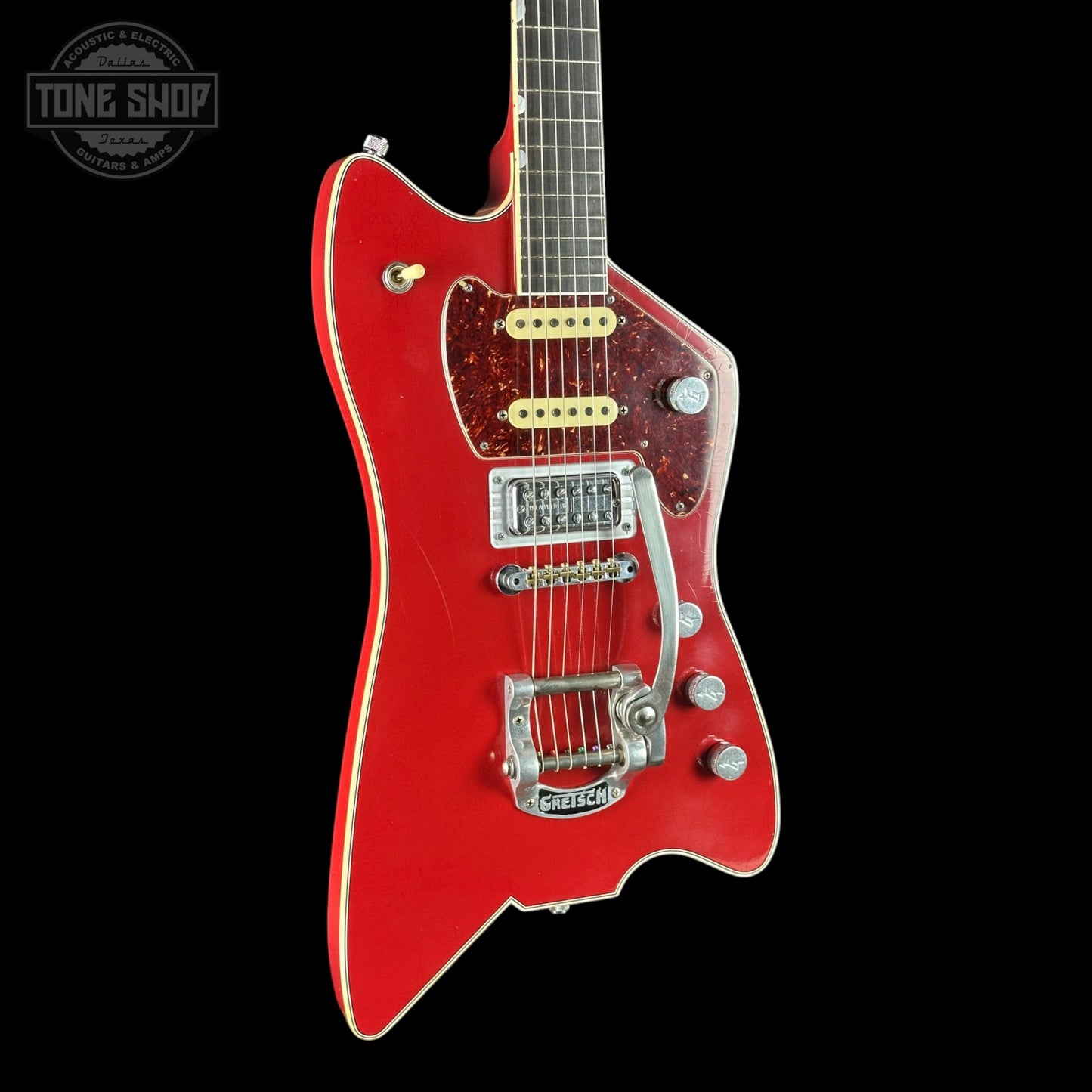 Used 2018 Gretsch Custom Shop Stephen Stern Masterbuilt Caddy-Bo Red w/Case TSU24192