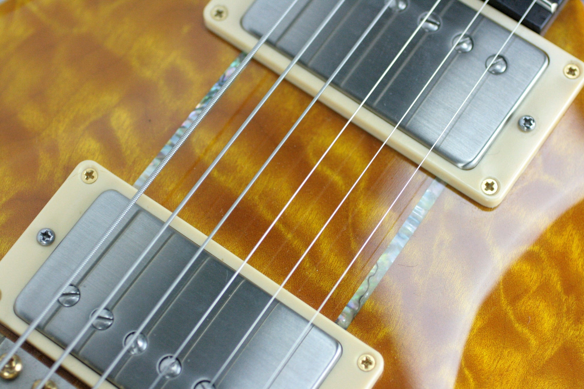 2004 PRS Solid BRAZILIAN ROSEWOOD Neck Santana Limited Edition 1/200! Paul Reed Smith Yellow Quilt