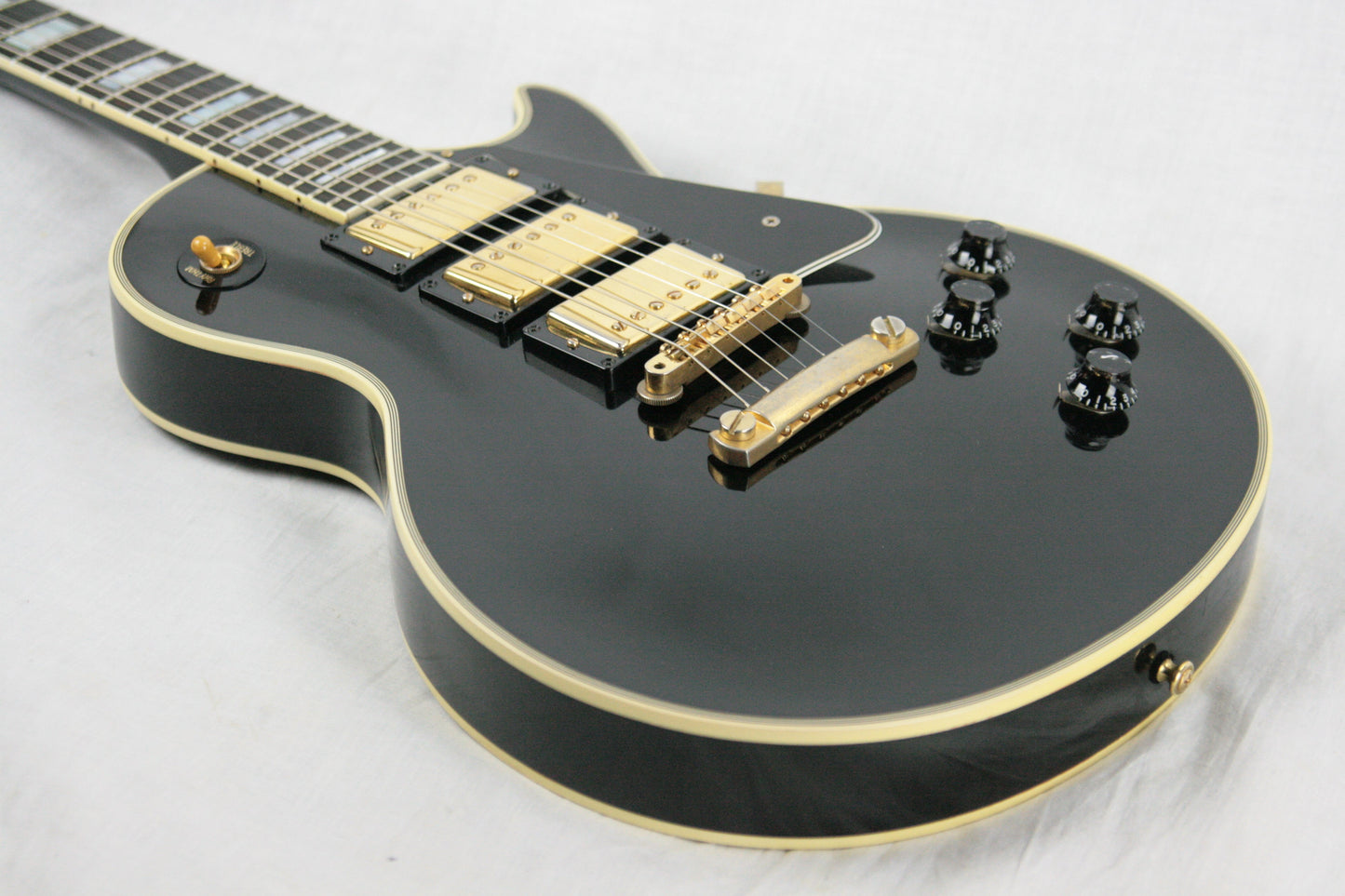 1957 Gibson Les Paul Custom 3 Pickups! LPB-3 Black Beauty Historic Reissue 57 Jimmy Page