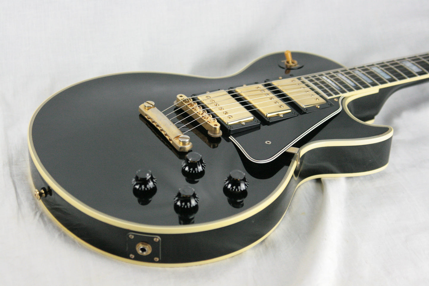 1957 Gibson Les Paul Custom 3 Pickups! LPB-3 Black Beauty Historic Reissue 57 Jimmy Page