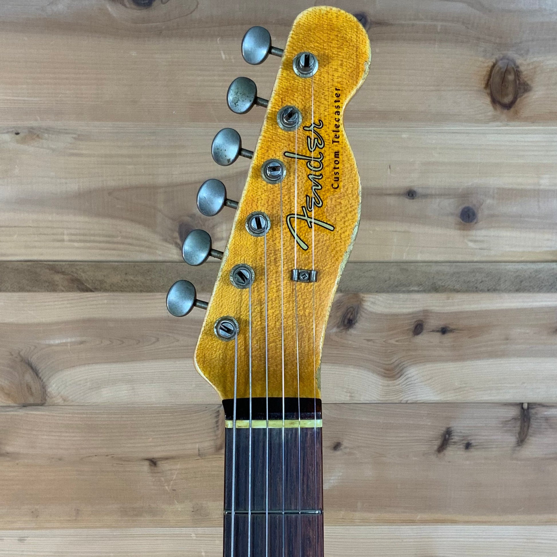 Fender Custom Shop 1960 Heavy Relic Telecaster Electric Guitar - Chocolate 3 Color Sunburst