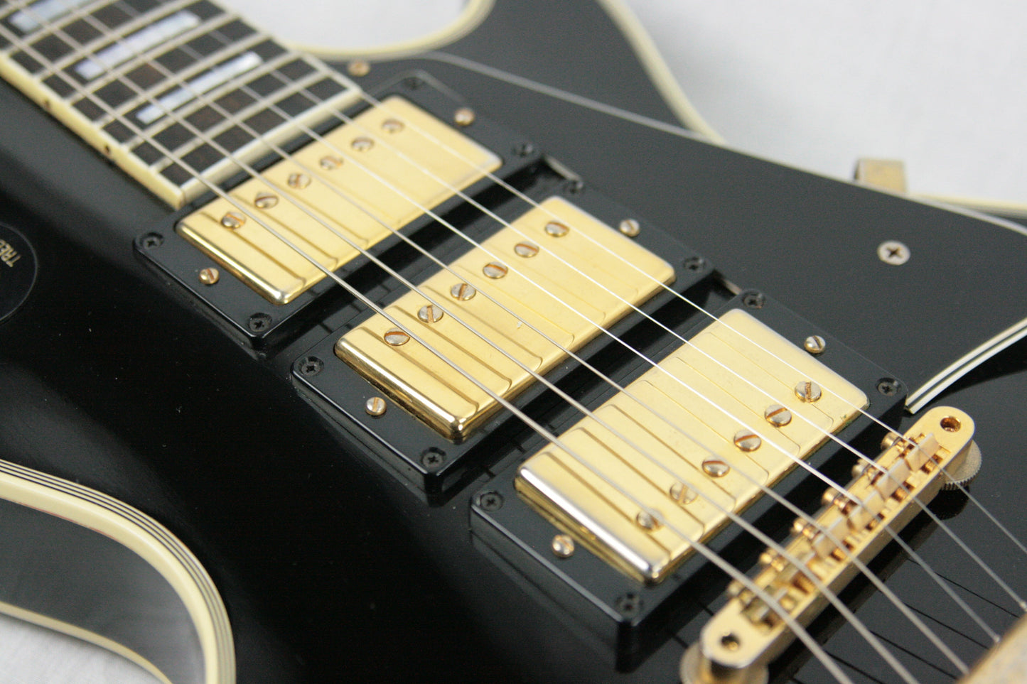 1957 Gibson Les Paul Custom 3 Pickups! LPB-3 Black Beauty Historic Reissue 57 Jimmy Page